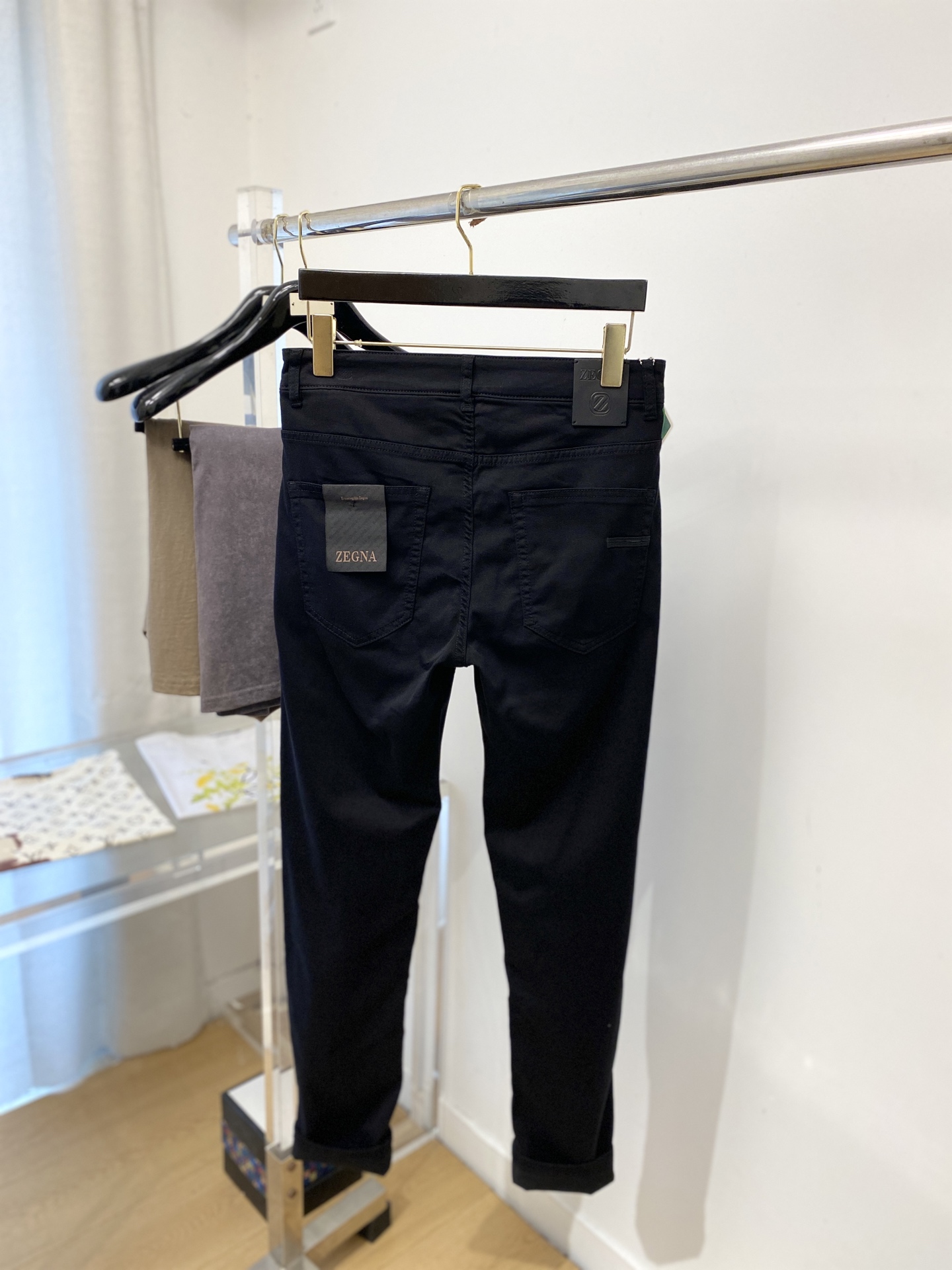 杰尼亚、2026最新品，专柜同步有售，原单狠货，水洗休闲牛仔裤，进口原版水洗弹力面料，舒适有弹性，原版五