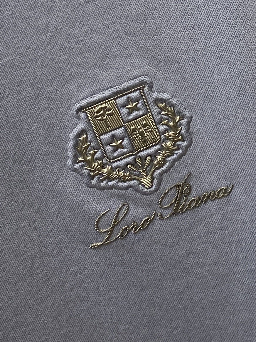 Loro Piana、2026新品短袖T恤，帅气时尚，胸前顶级印胶图案字母logo，简约百搭款。面料棉 