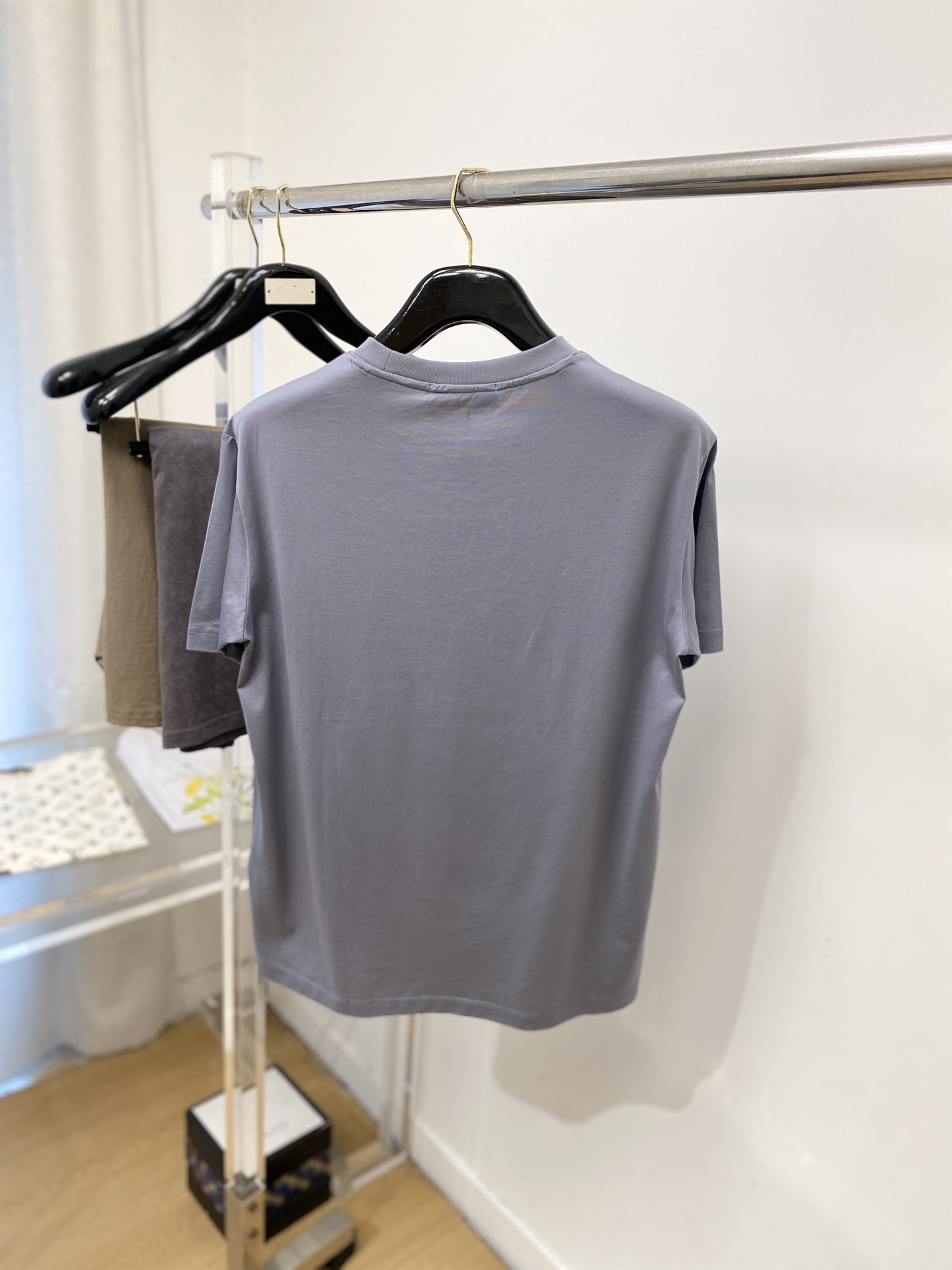 Loro Piana、2026新品短袖T恤，帅气时尚，胸前顶级印胶图案字母logo，简约百搭款。面料棉 