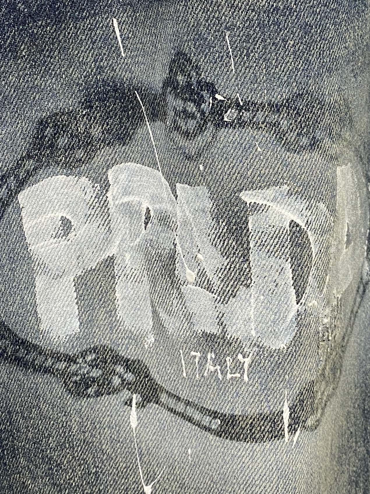 普拉达、2026最新品，专柜同步有售，原单狠货，水洗休闲牛仔裤，进口原版水洗弹力面料，舒适有弹性，原版五