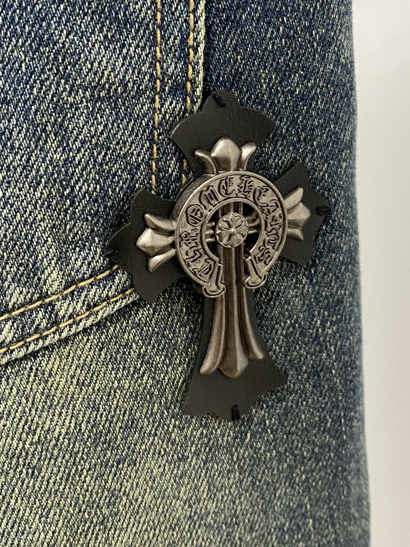 克罗心、2026最新品，专柜同步有售，原单狠货，水洗休闲牛仔裤，进口原版水洗弹力面料，舒适有弹性，原版五