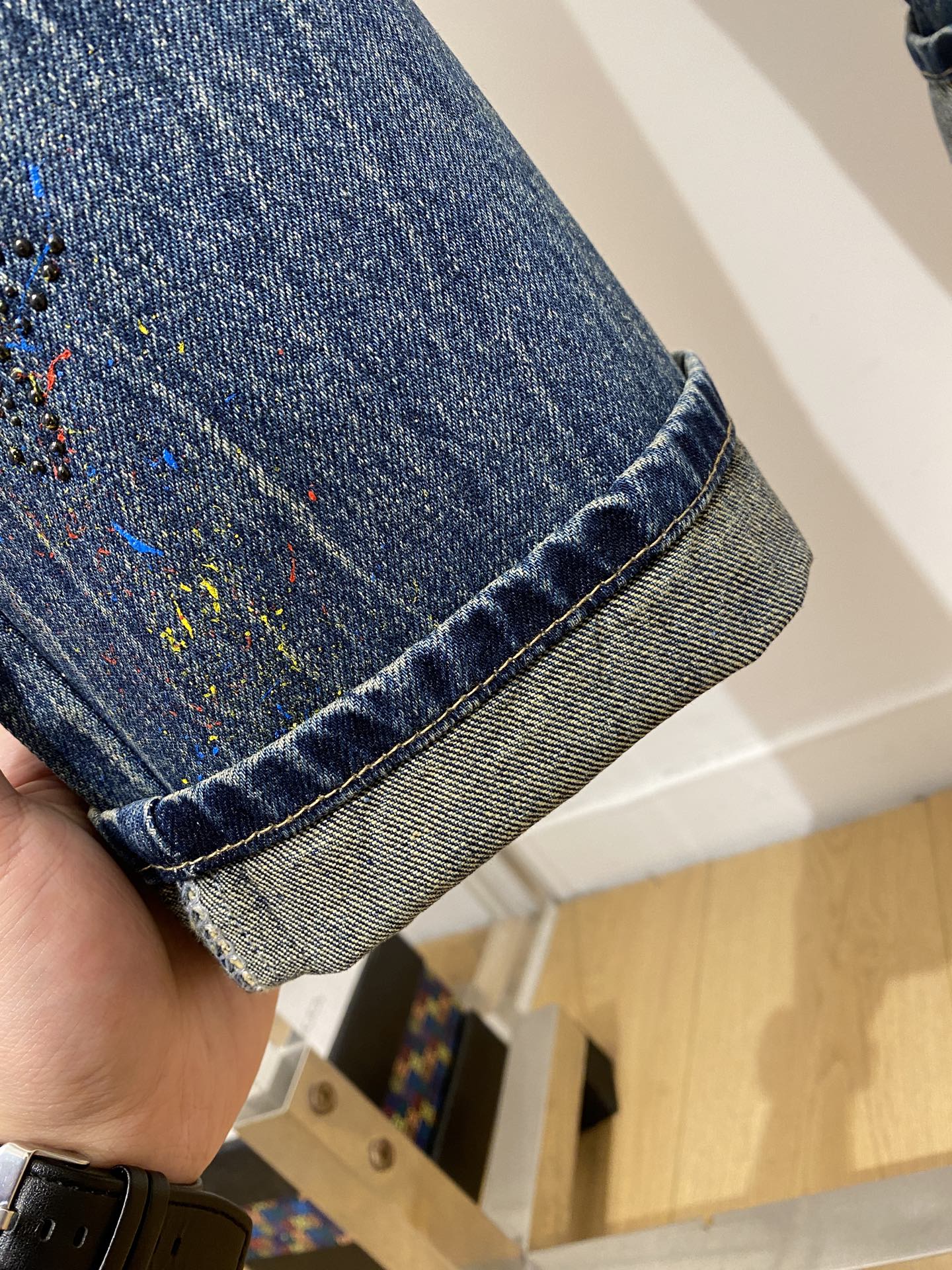 LV、2026最新品，专柜同步有售，原单狠货，水洗休闲牛仔裤，进口原版水洗弹力面料，舒适有弹性，原版五金