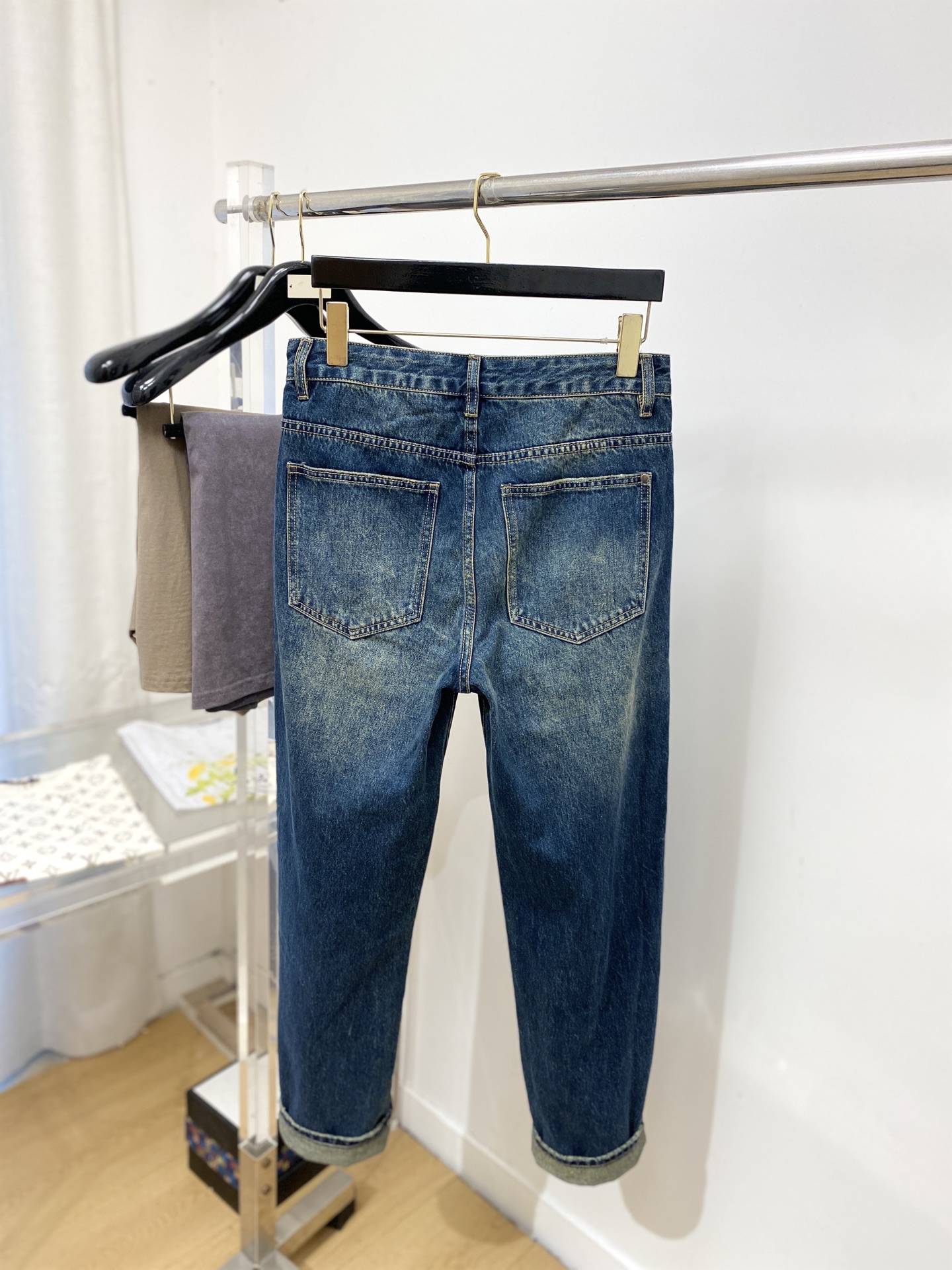 DG、2026最新品，专柜同步有售，原单狠货，水洗休闲牛仔裤，进口原版水洗弹力面料，舒适有弹性，原版五金