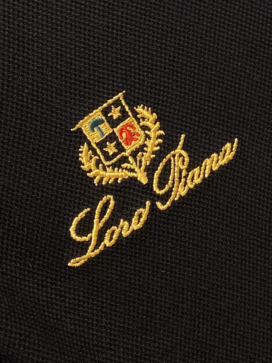Loro Piana、2026新品短袖T恤，帅气时尚，胸前精致刺绣字母图案Logo，简约百搭款。面料棉 