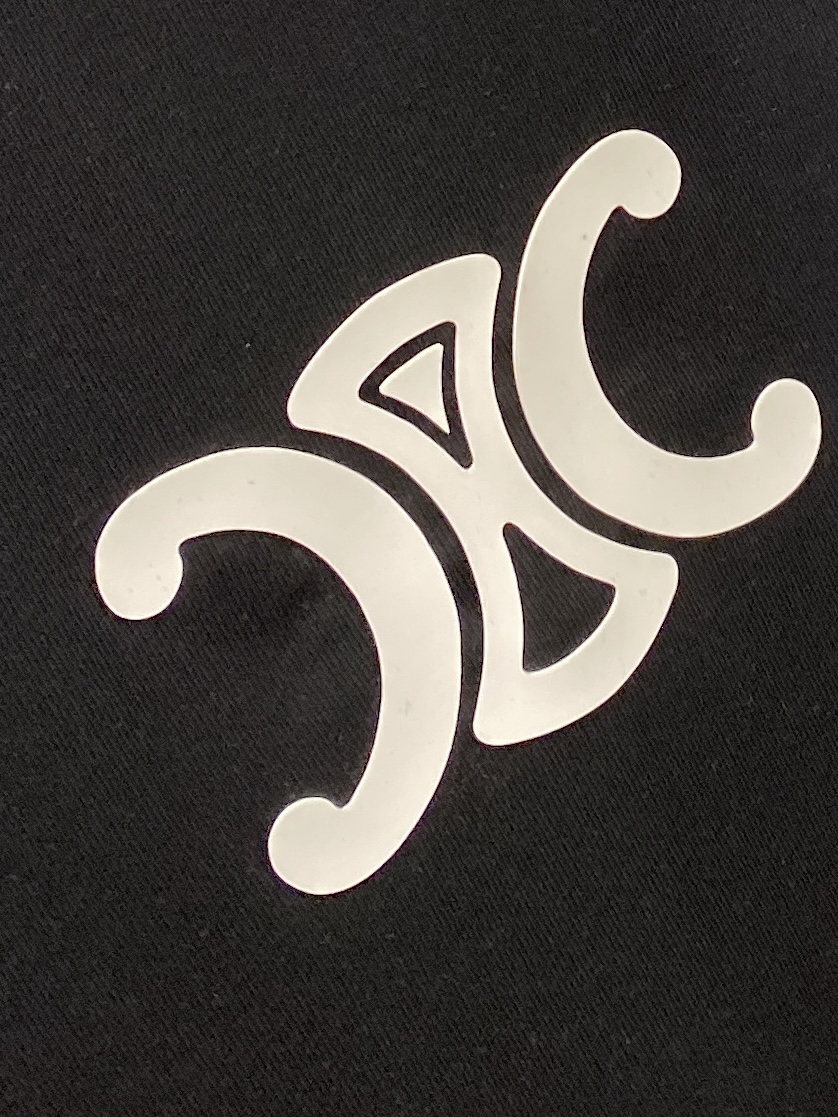 Celine 赛琳、2026新品短袖T恤，帅气时尚，胸前顶级印花字母logo，简约百搭款。面料棉 不仅挺