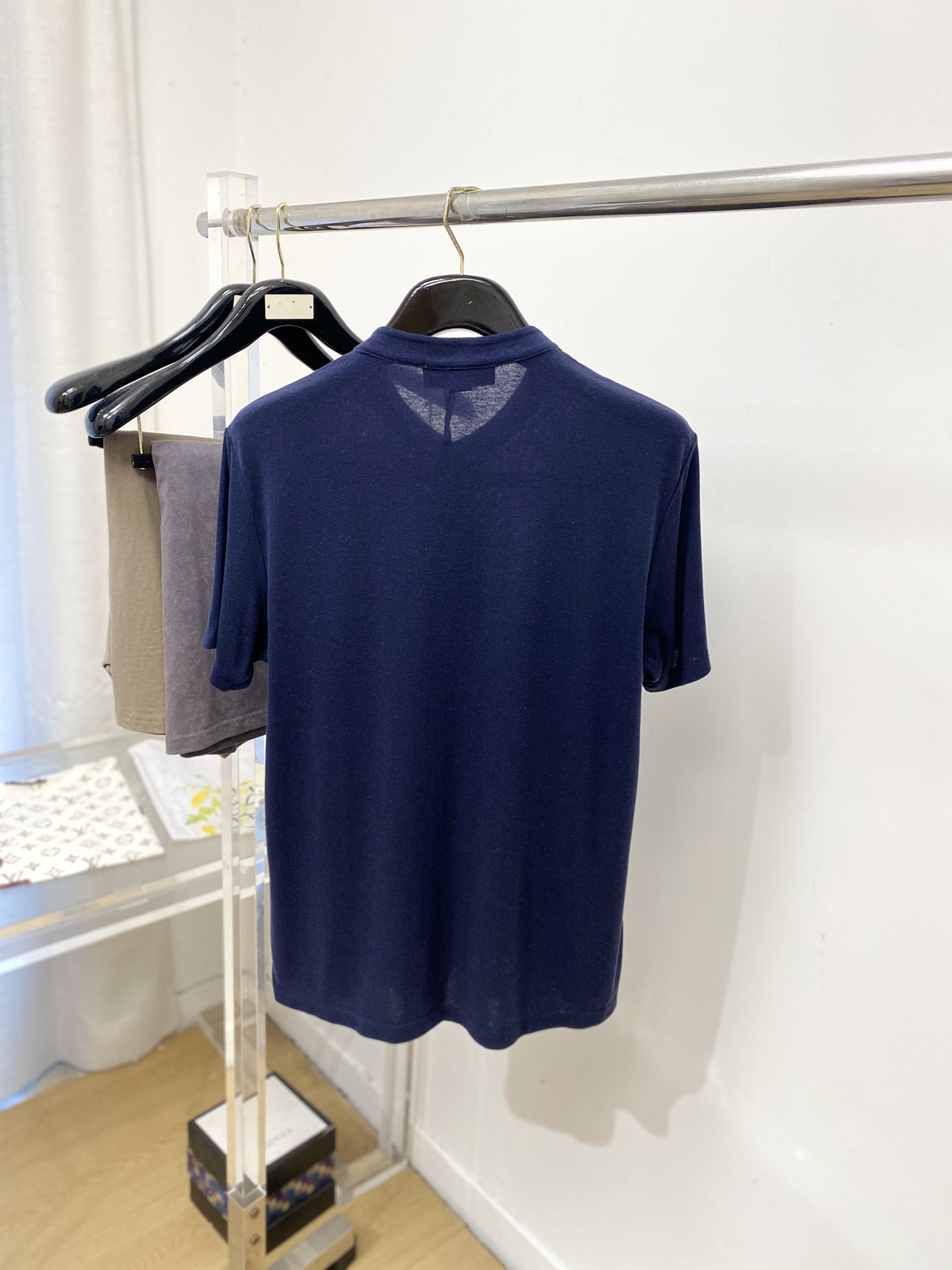 Loro Piana、2026新品短袖T恤，帅气时尚，胸前顶级印胶图案Logo，简约百搭款。面料棉 不仅