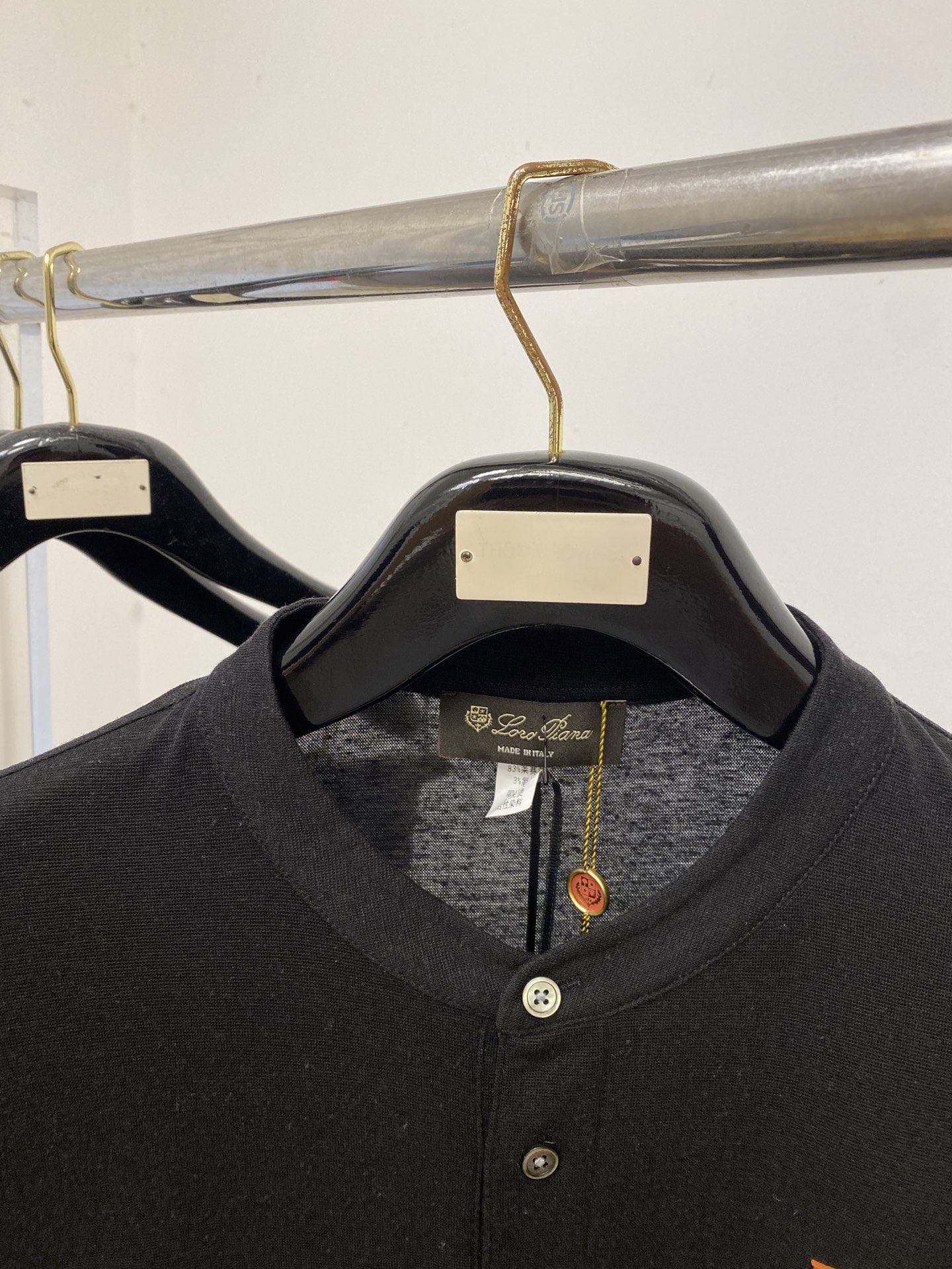 Loro Piana、2026新品短袖T恤，帅气时尚，胸前顶级印胶图案Logo，简约百搭款。面料棉 不仅