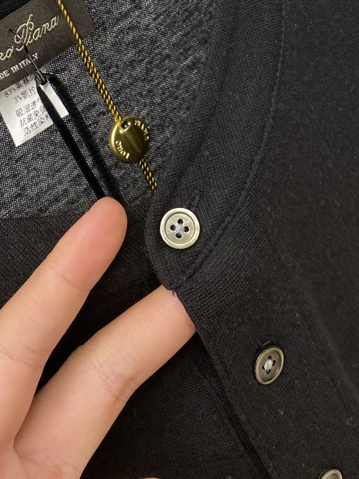 Loro Piana、2026新品短袖T恤，帅气时尚，胸前顶级印胶图案Logo，简约百搭款。面料棉 不仅