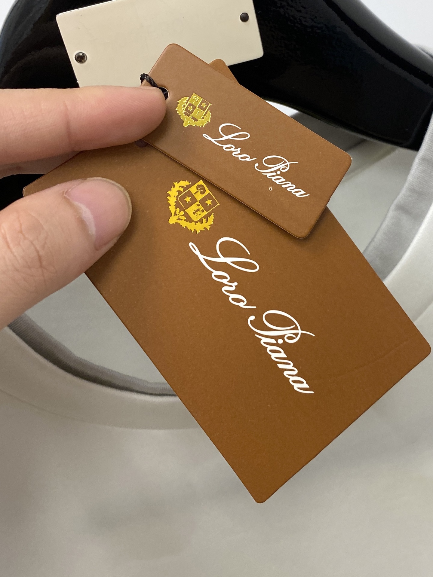 Loro Piana、2026新品短袖T恤，帅气时尚，简约百搭款。胸前精致刺绣字母Logo，面料棉 不仅