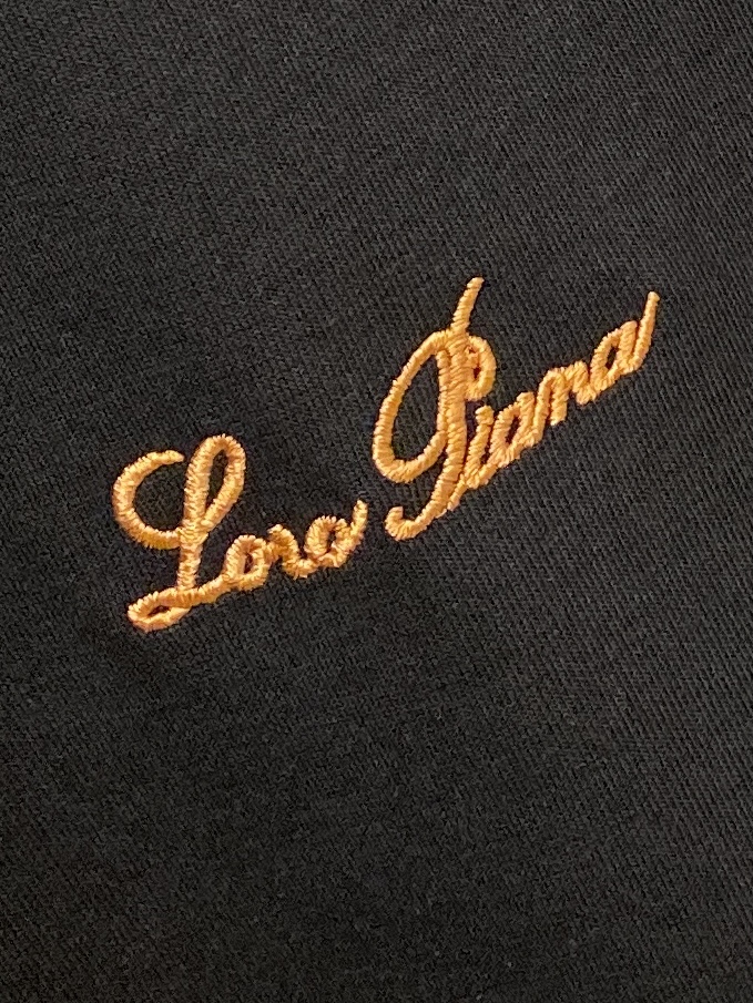 Loro Piana、2026新品短袖T恤，帅气时尚，简约百搭款。胸前精致刺绣字母Logo，面料棉 不仅