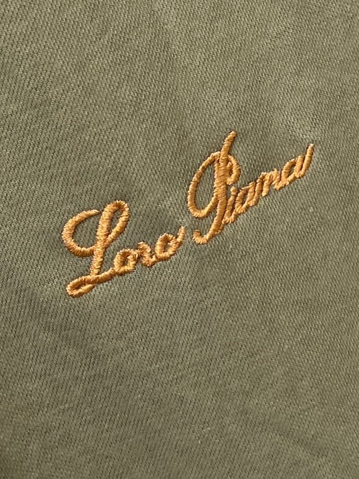 Loro Piana、2026新品短袖T恤，帅气时尚，简约百搭款。胸前精致刺绣字母Logo，面料棉 不仅