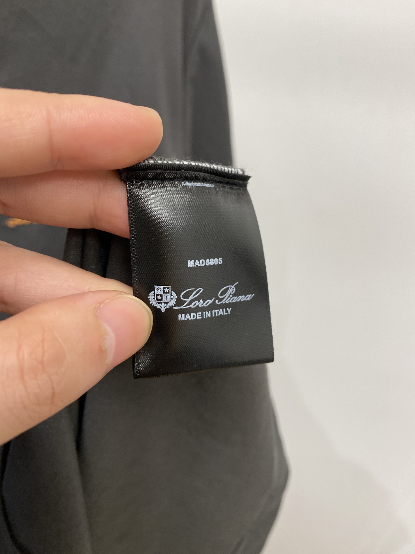 Loro Piana、2026新品短袖T恤，帅气时尚，简约百搭款。胸前精致刺绣字母Logo，面料棉 不仅