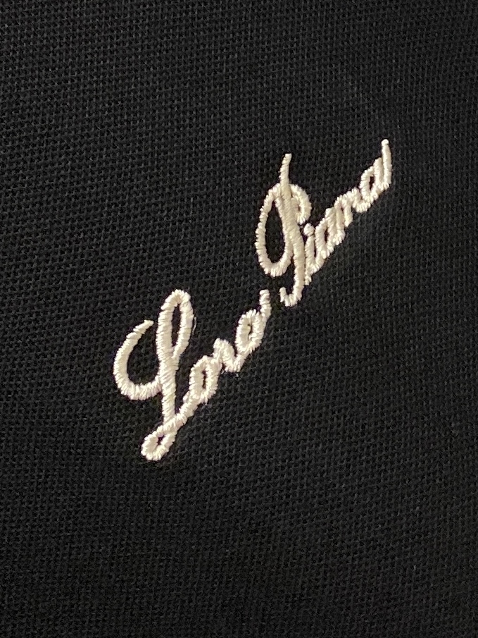 Loro Piana、2026新品短袖T恤，帅气时尚，简约百搭款。胸前精致刺绣字母Logo，面料棉 不仅