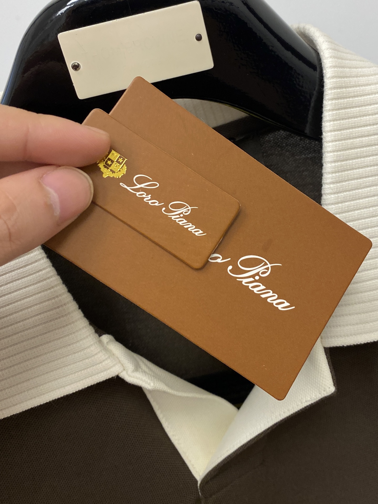 Loro Piana、2026新品短袖T恤，帅气时尚，简约百搭款。胸前精致刺绣字母Logo，面料棉 不仅