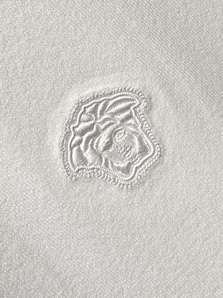 范思哲、2026新品短袖T恤，帅气时尚，简约百搭款。胸前精致刺绣图案logo，面料棉 不仅挺括，保持潮流