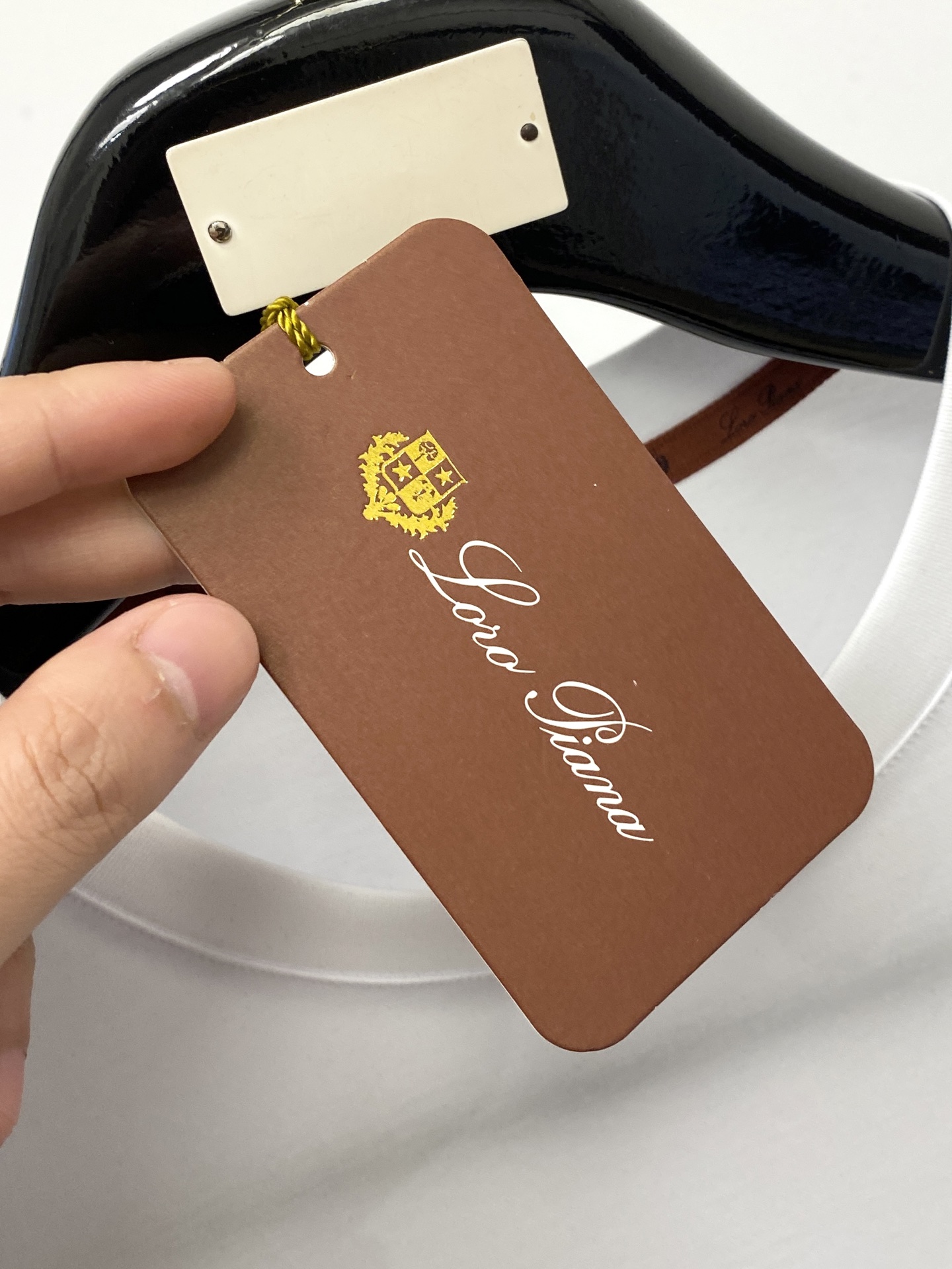 Loro Piana、2026新品短袖T恤，帅气时尚，胸前顶级印胶图案字母logo，简约百搭款。面料棉 