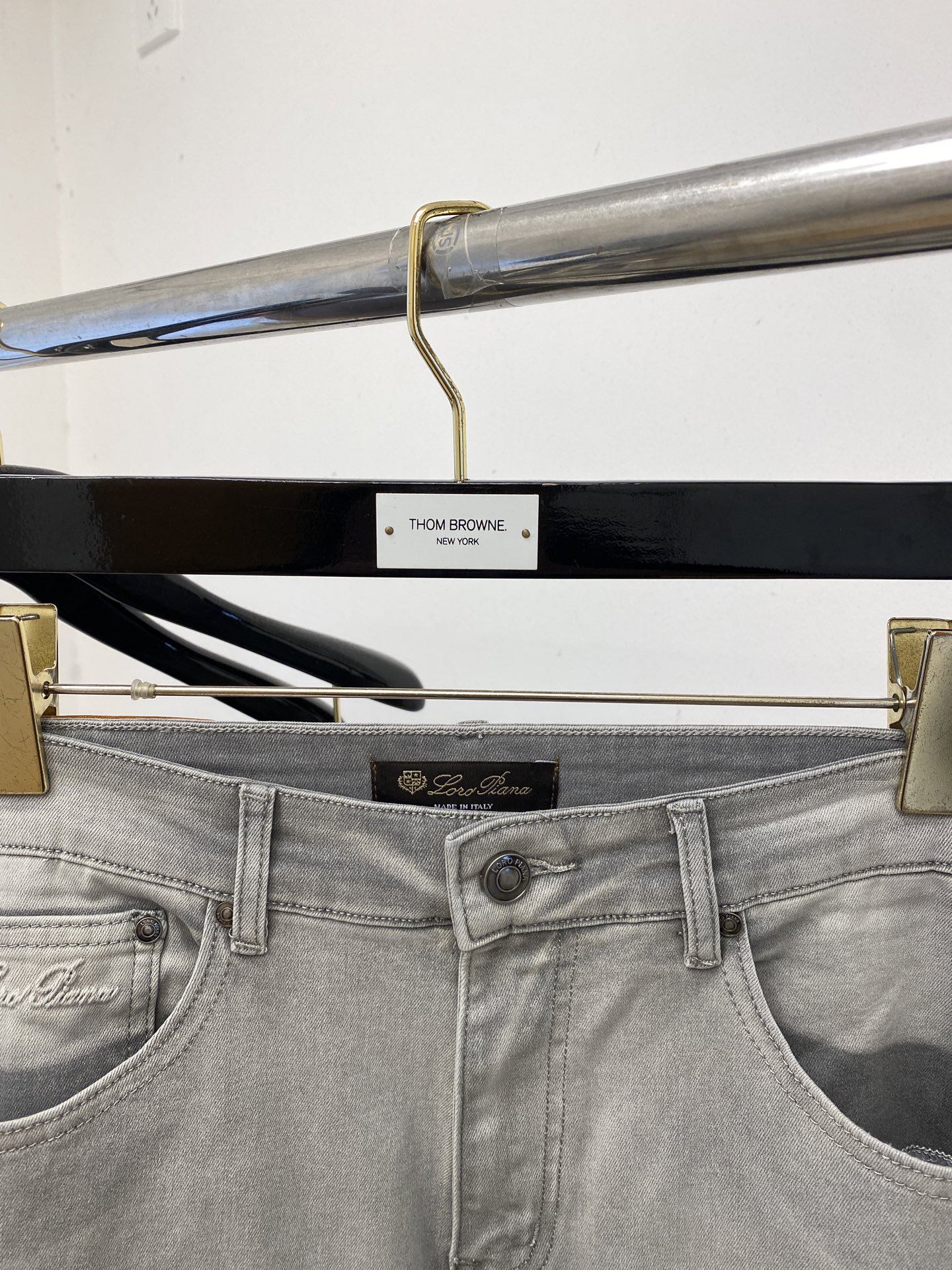 Loro Piana、2026最新品，专柜同步有售，原单狠货，水洗休闲牛仔裤，进口原版水洗弹力面料，舒适