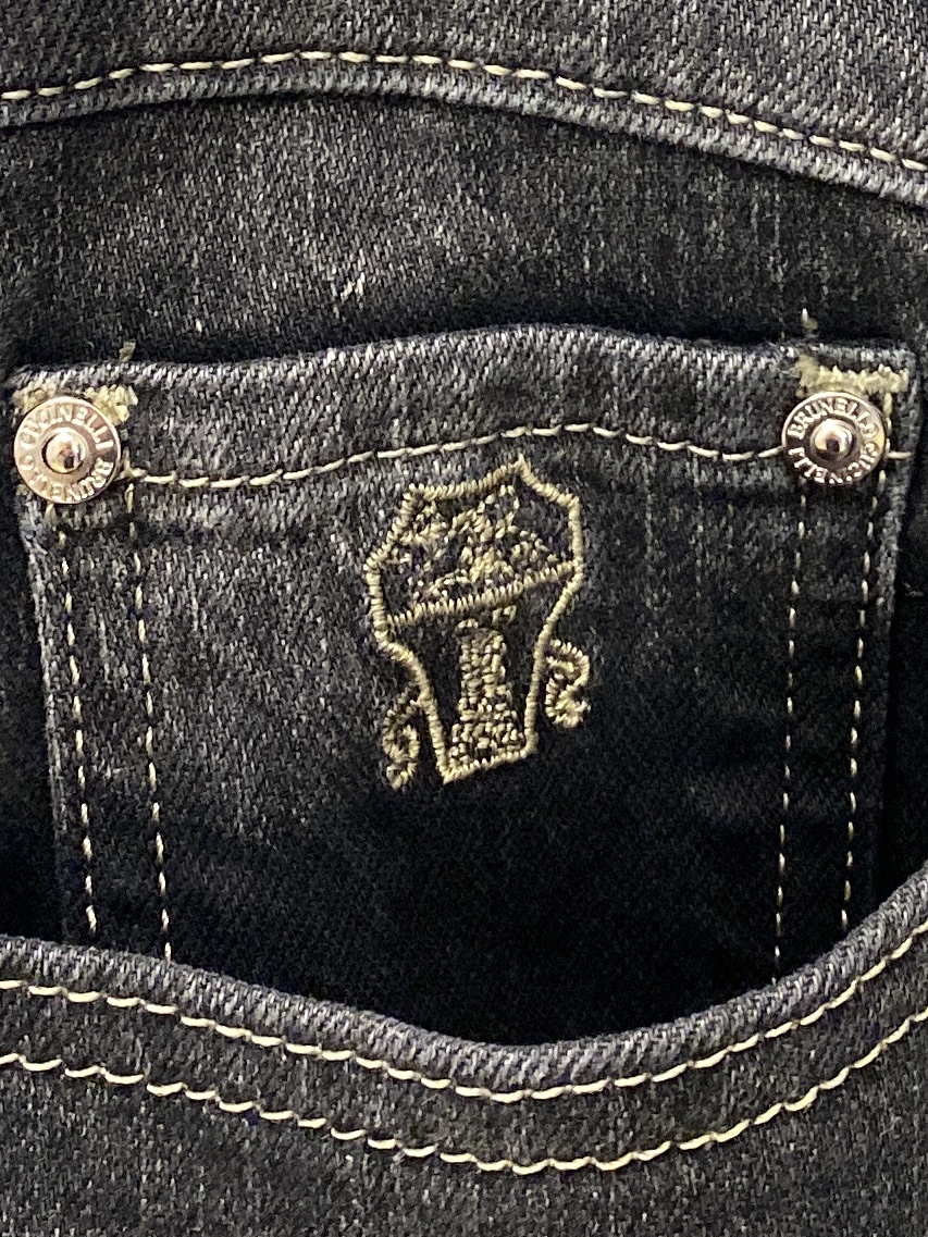 Brunello Cucinelli、2026最新品，专柜同步有售，原单狠货，水洗休闲牛仔裤，进口原版水
