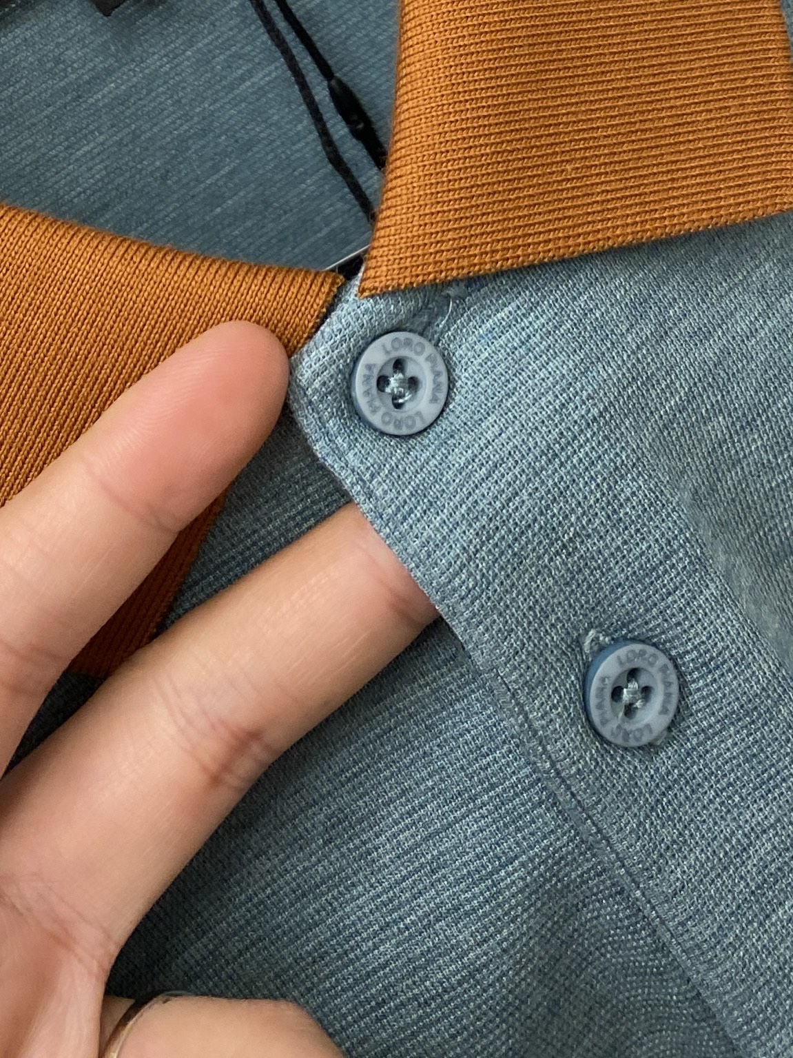 Loro Piana、2026新品短袖T恤，帅气时尚，胸前顶级印胶字母logo，简约百搭款。面料棉 不仅