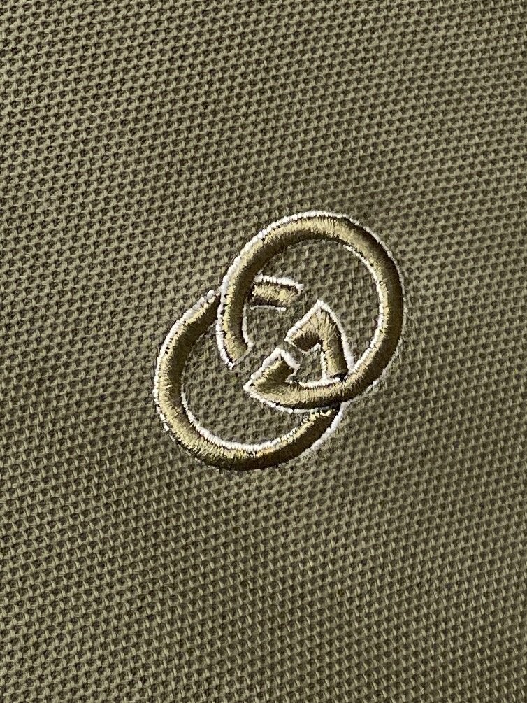 古奇、2026新品短袖T恤，帅气时尚，胸前精致刺绣字母logo，简约百搭款。面料棉 不仅挺括，保持潮流的