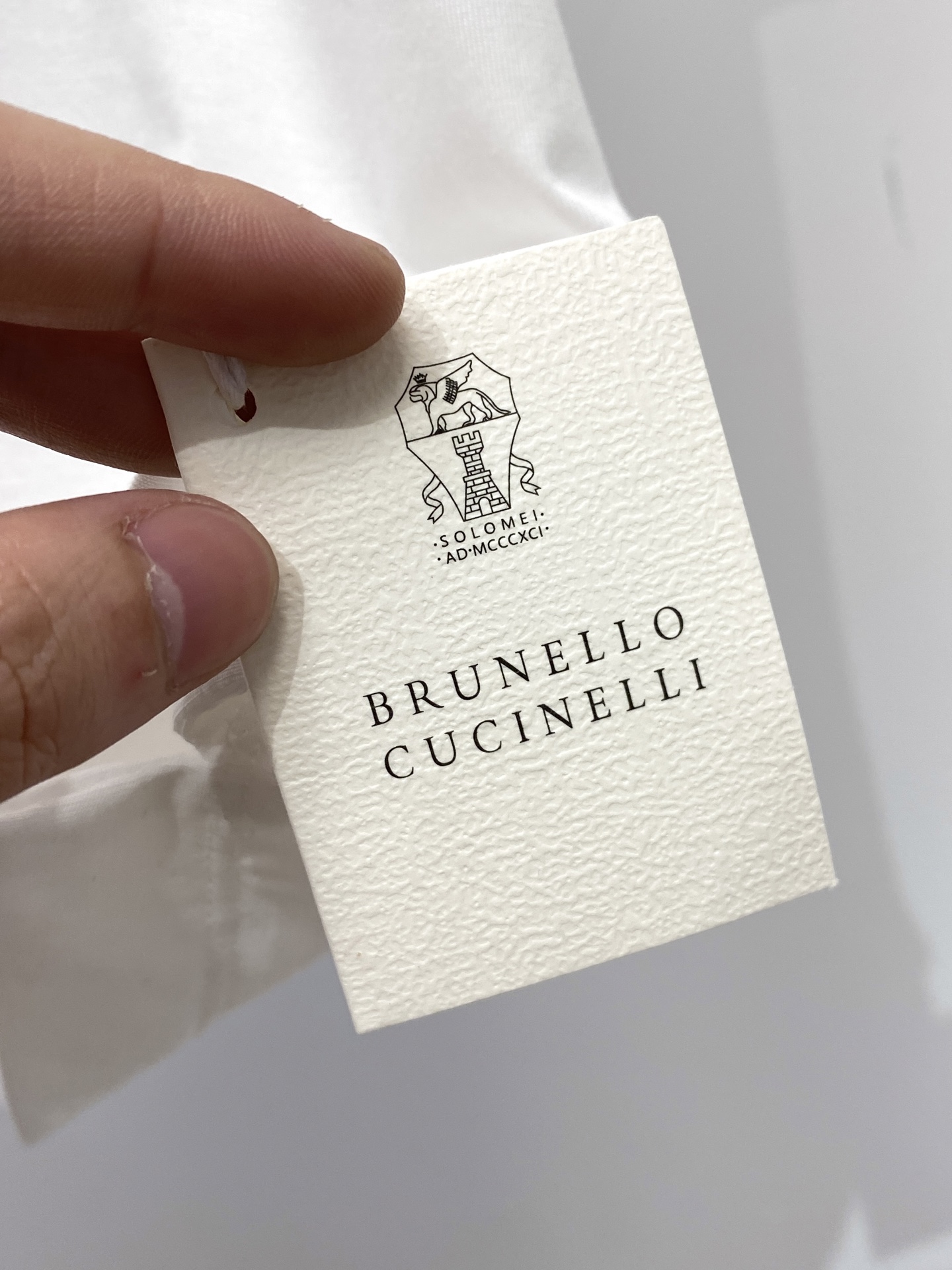 Brunello Cucinelli、2026新品短袖T恤，帅气时尚，胸前顶级印花图案logo，简约百搭