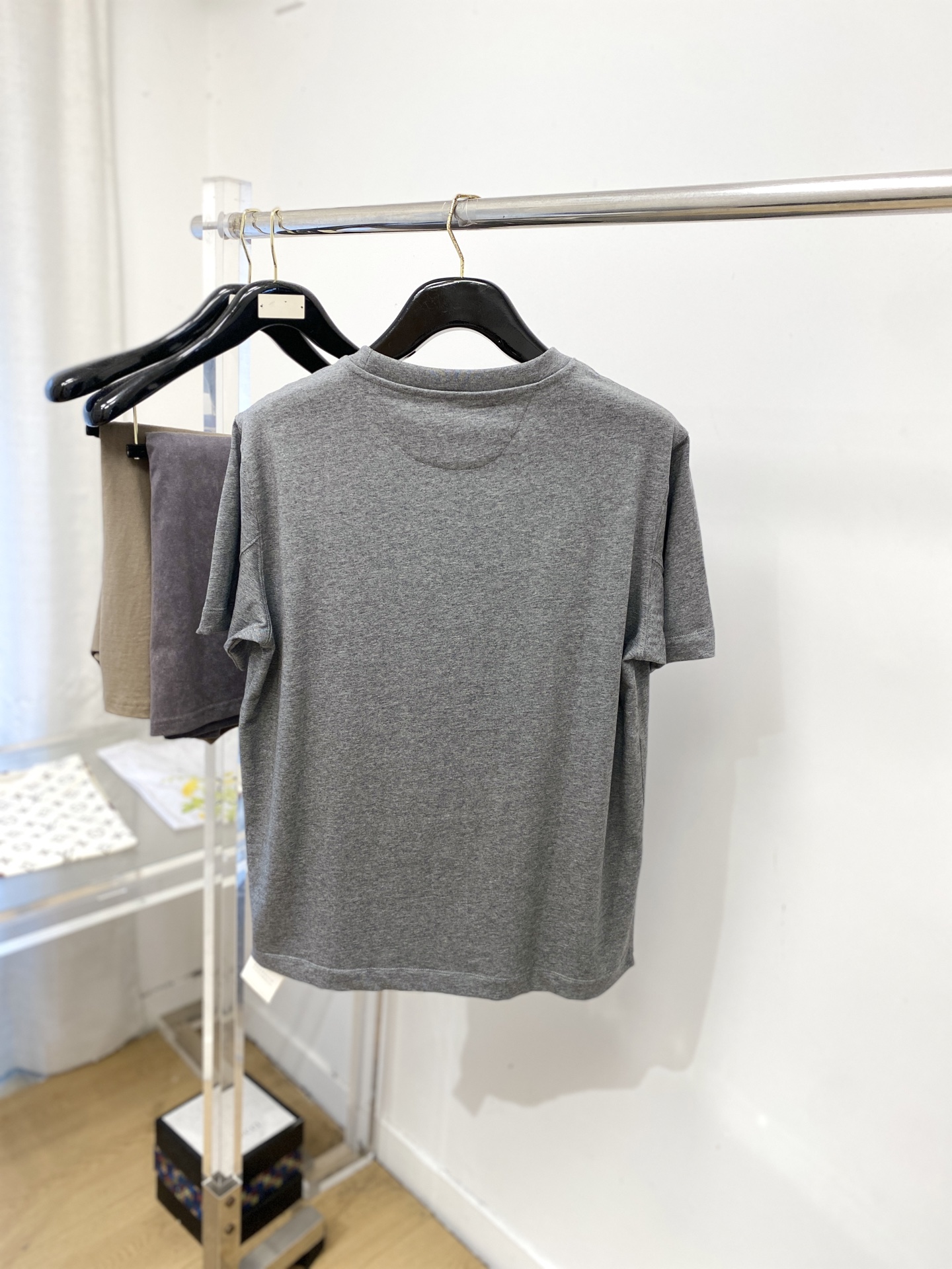 Brunello Cucinelli、2026新品短袖T恤，帅气时尚，胸前顶级印花图案logo，简约百搭