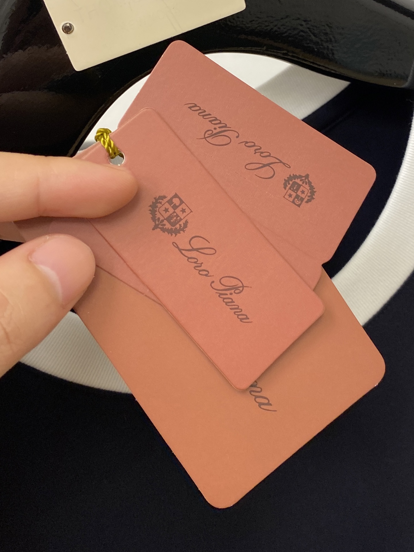 Loro Piana、2026新品短袖T恤，帅气时尚，胸前精致刺绣字母logo，简约百搭款。面料棉 不仅