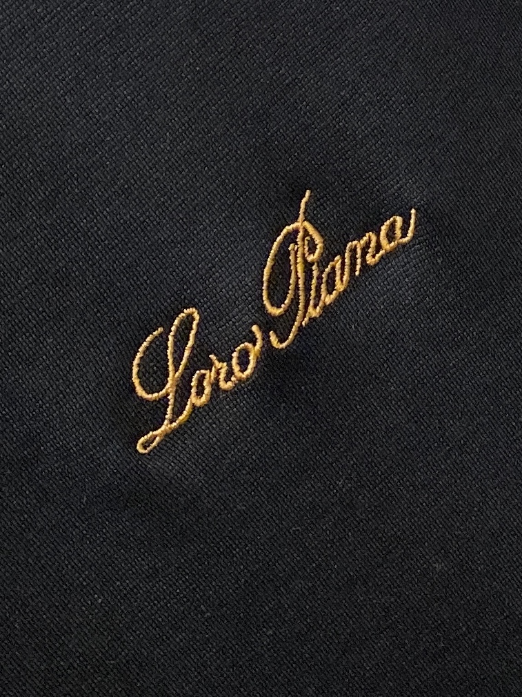 Loro Piana、2026新品短袖T恤，帅气时尚，胸前精致刺绣字母logo，简约百搭款。面料棉 不仅