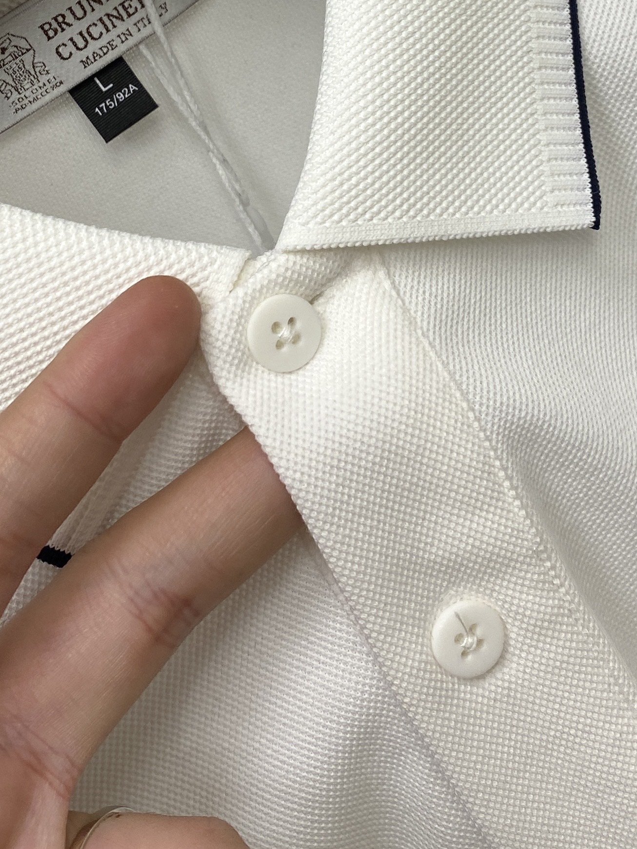 Brunello Cucinelli、2026新品短袖T恤，帅气时尚，胸前精致刺绣图案logo，简约百搭