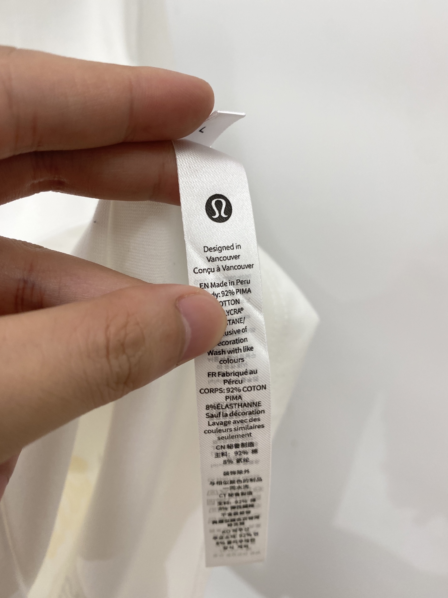 lululemon 时尚潮牌、2026新品短袖T恤，帅气时尚，胸前顶级印胶图案字母logo，简约百搭款。