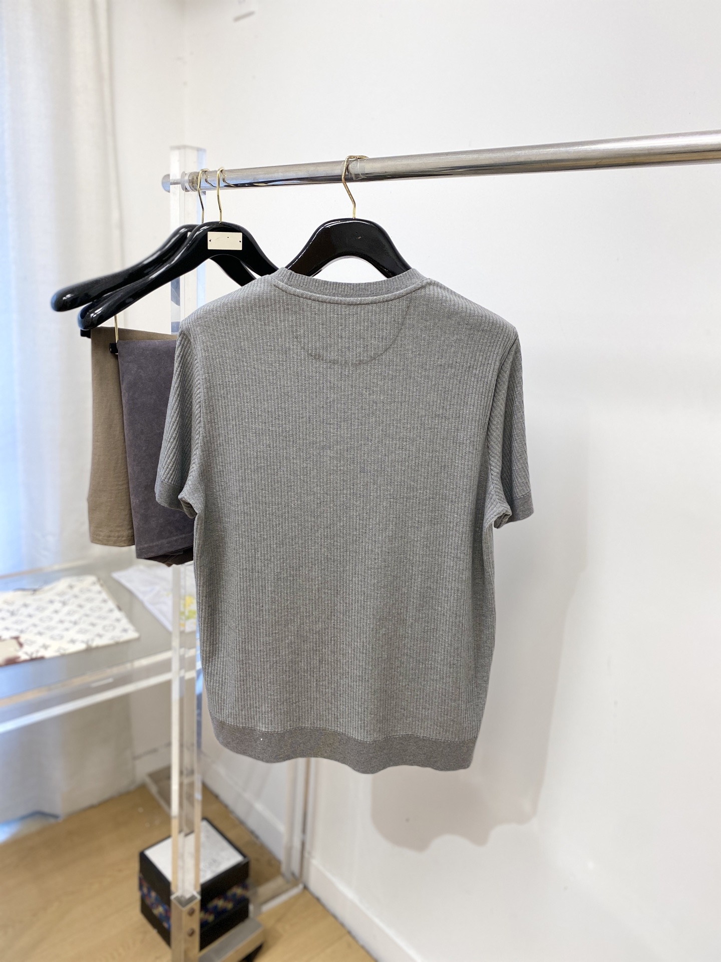 Brunello Cucinelli、2026新品短袖T恤，帅气时尚，简约百搭款。面料棉 不仅挺括，保持