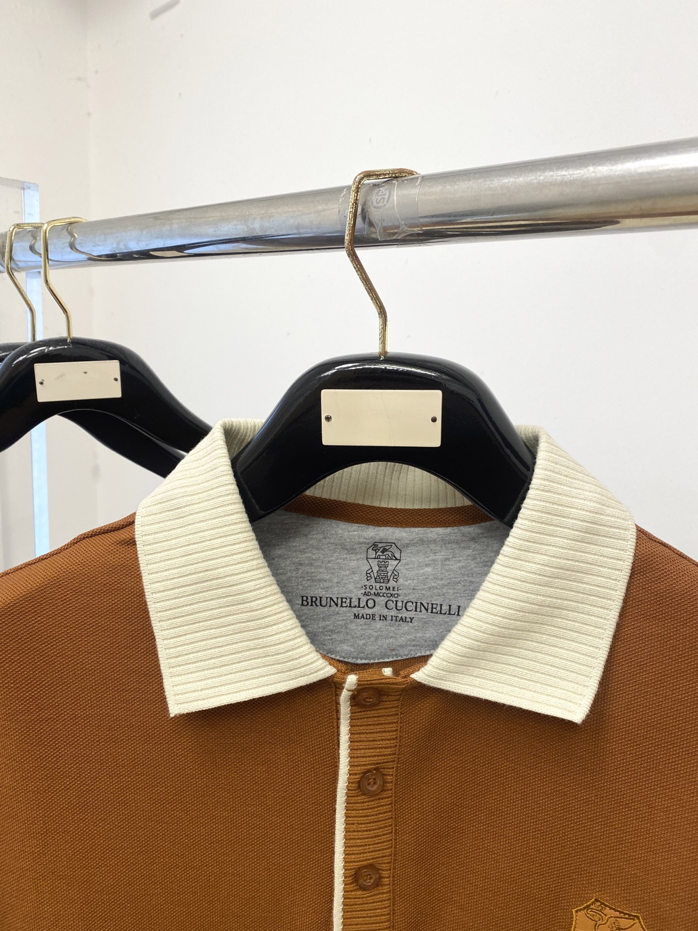 Brunello Cucinelli、2026新品短袖T恤，帅气时尚，胸前精致刺绣图案logo，简约百搭