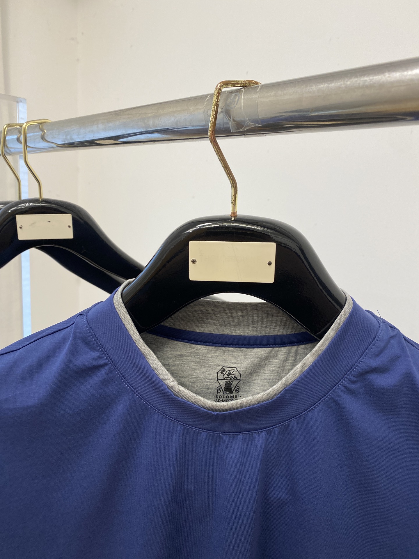 ￼ Brunello Cucinelli、2026新品短袖T恤，帅气时尚，胸前顶级印胶图案logo，简约