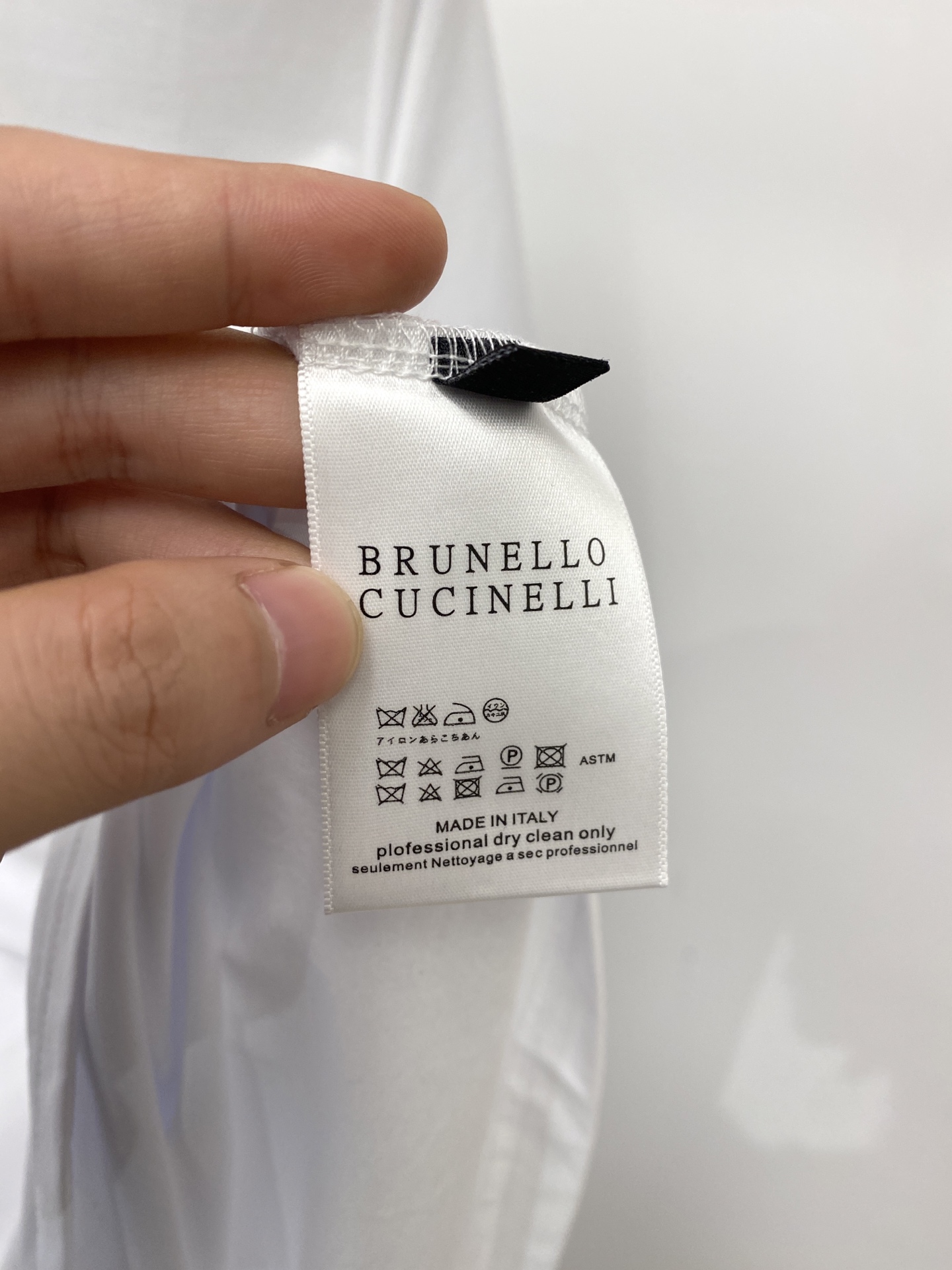 Brunello Cucinelli、2026新品短袖T恤，帅气时尚，胸前顶级印胶图案logo，简约百搭