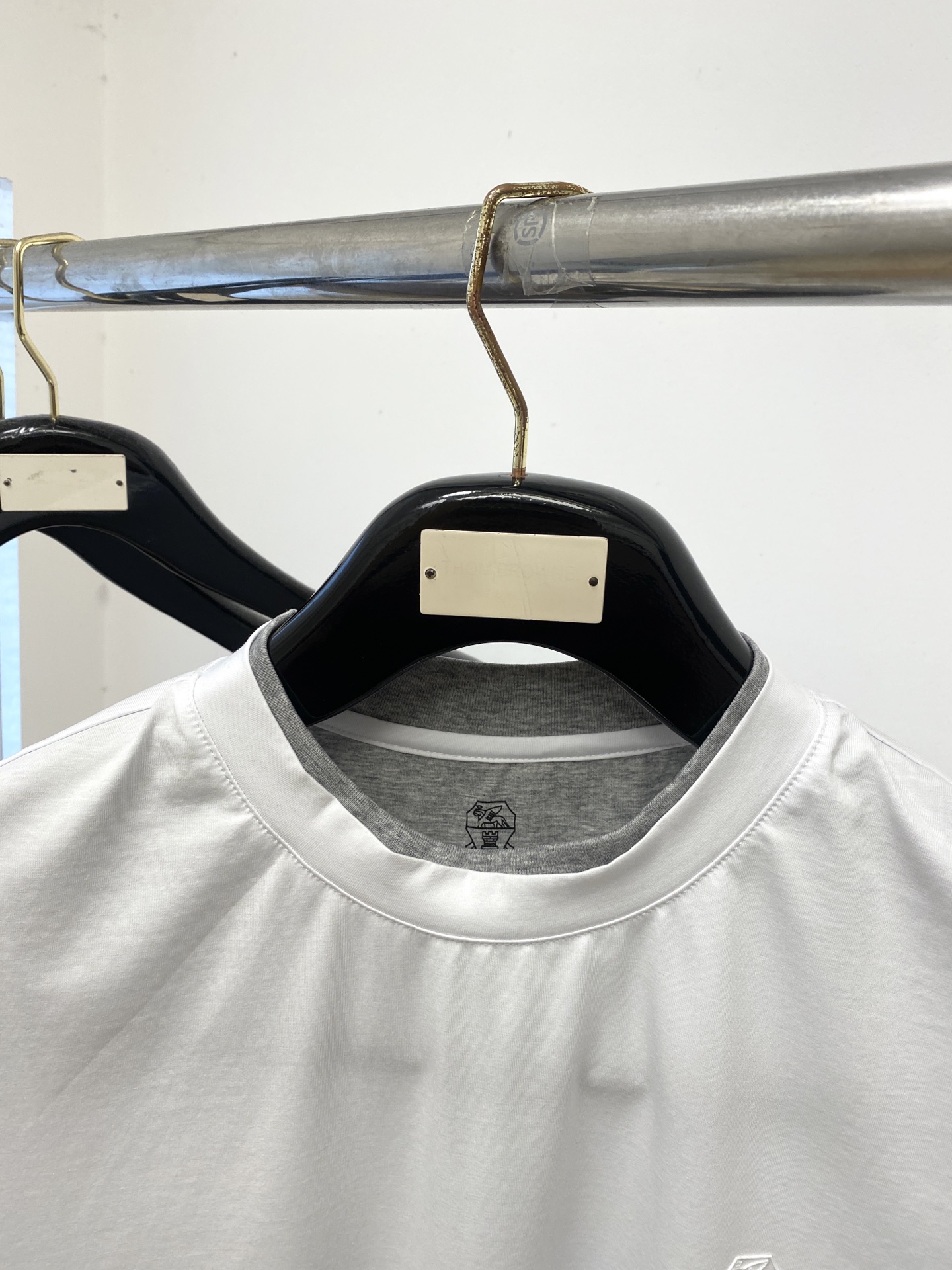 Brunello Cucinelli、2026新品短袖T恤，帅气时尚，胸前顶级印胶图案logo，简约百搭