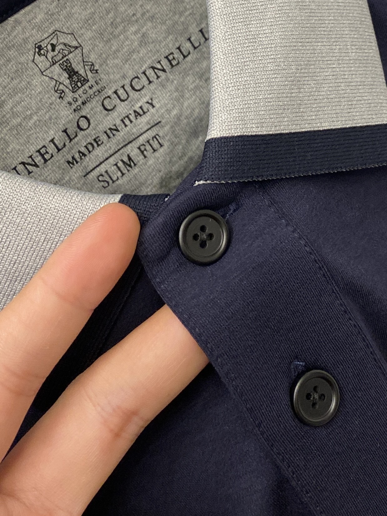 ￼ Brunello Cucinelli、2026新品短袖T恤，帅气时尚，胸前精致刺绣图案logo，简约