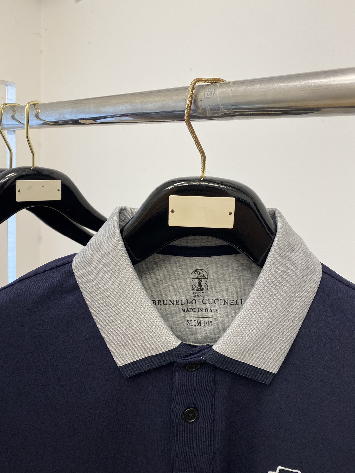 ￼ Brunello Cucinelli、2026新品短袖T恤，帅气时尚，胸前精致刺绣图案logo，简约