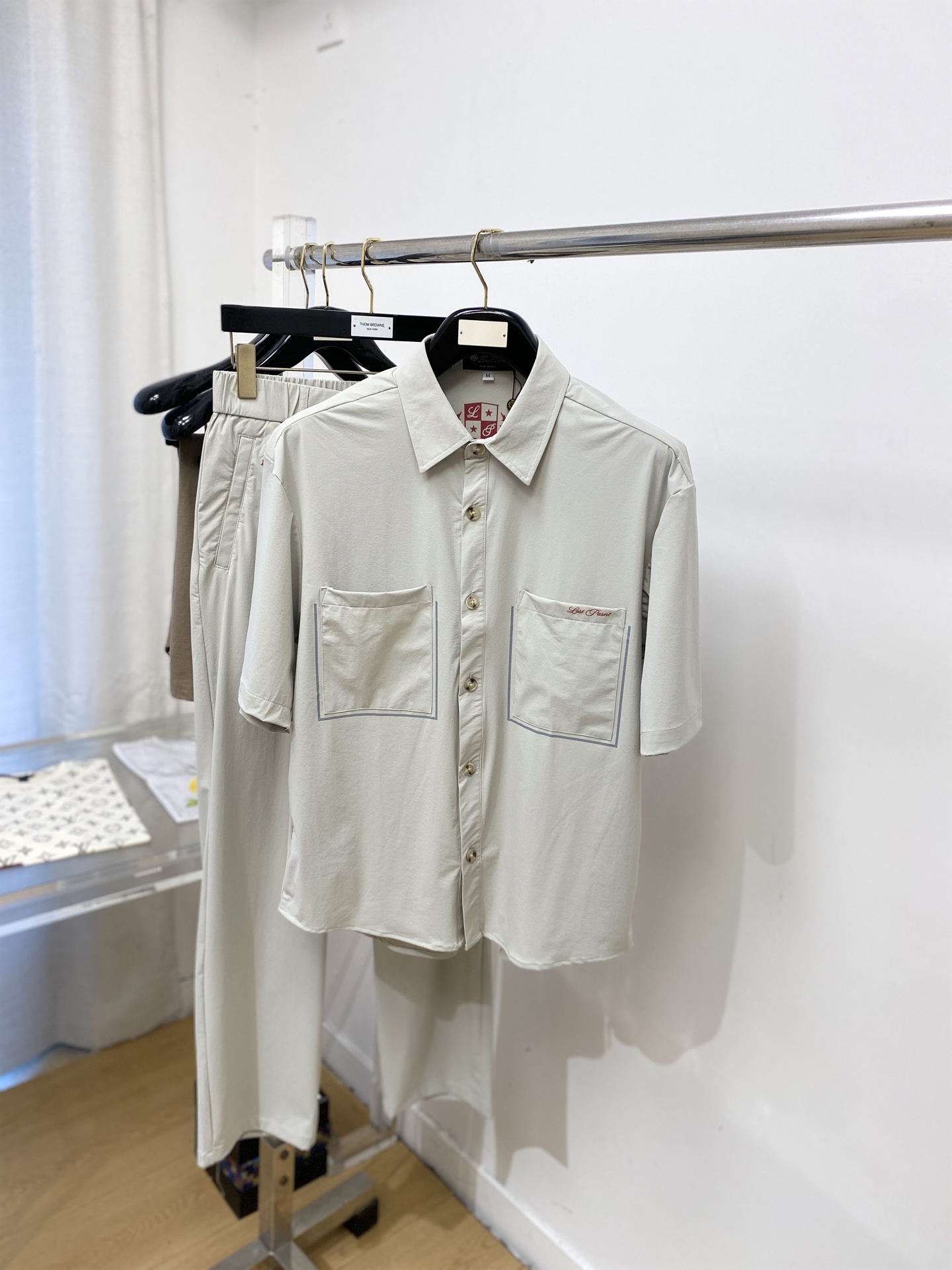 Loro Piana、2026最新品，时尚休闲套装，顶级原版面料打造，穿着舒适，吸湿性透气性都非常良好，