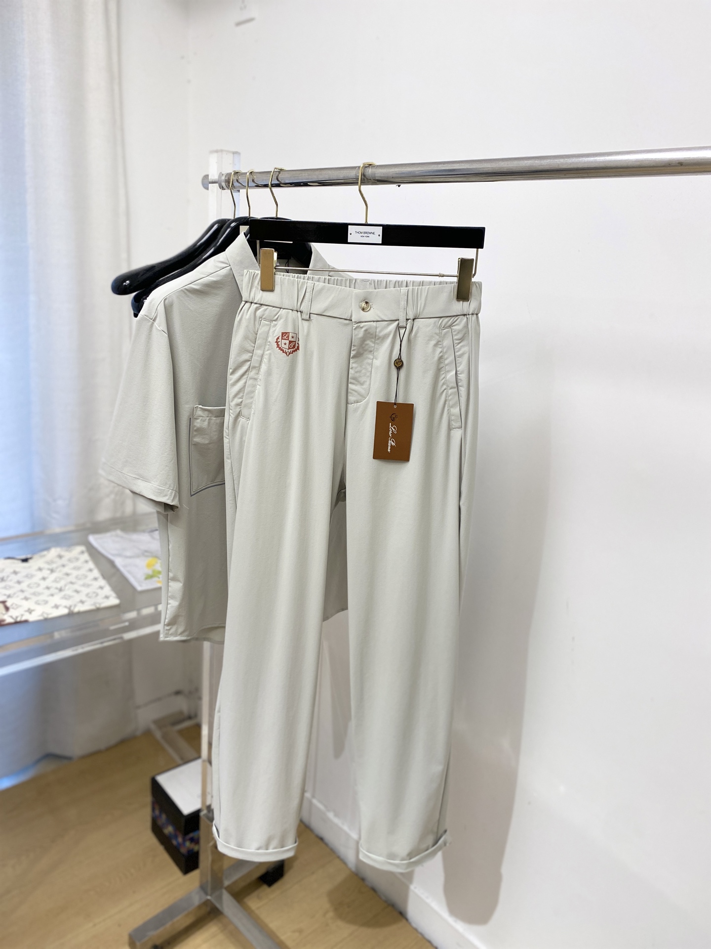 Loro Piana、2026最新品，时尚休闲套装，顶级原版面料打造，穿着舒适，吸湿性透气性都非常良好，