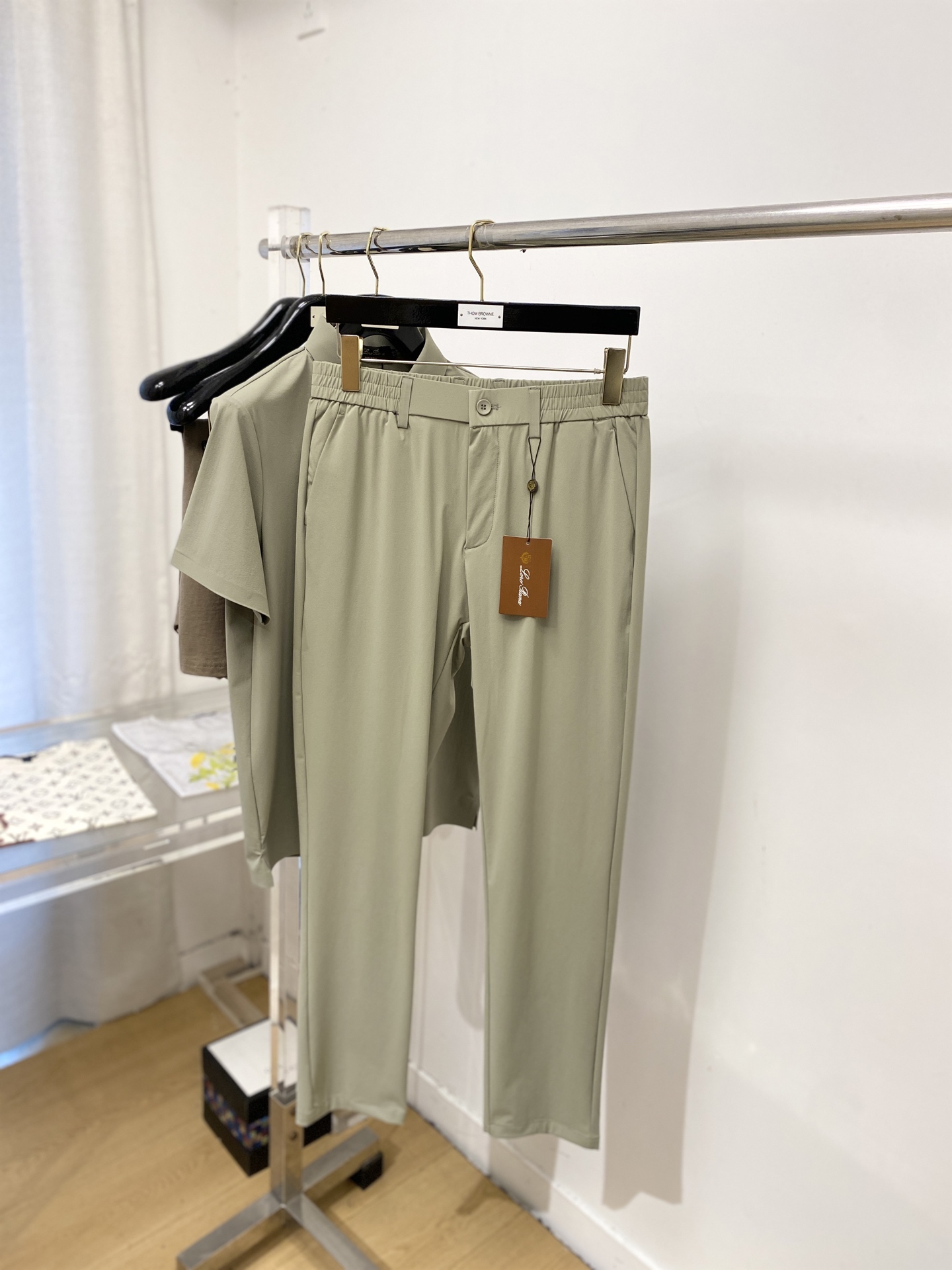 Loro Piana、2026最新品，时尚休闲套装，顶级原版面料打造，穿着舒适，吸湿性透气性都非常良好，