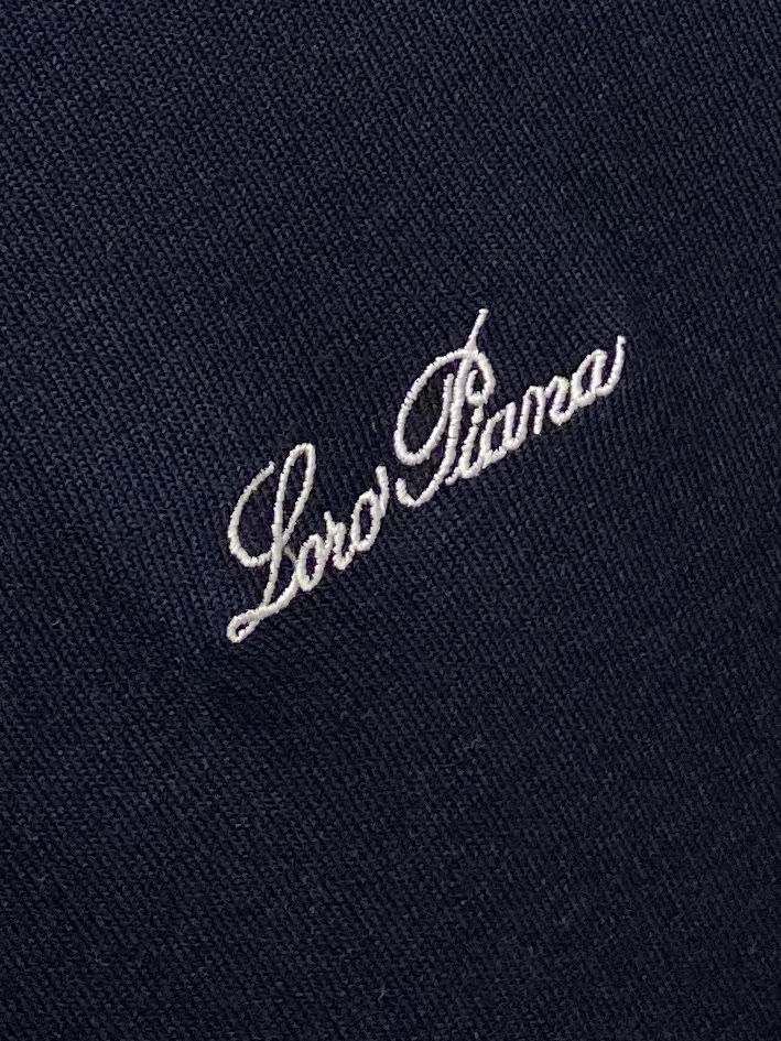 Loro Piana、2026新品短袖T恤，帅气时尚，胸前精致刺绣字母logo，简约百搭款。面料棉 不仅
