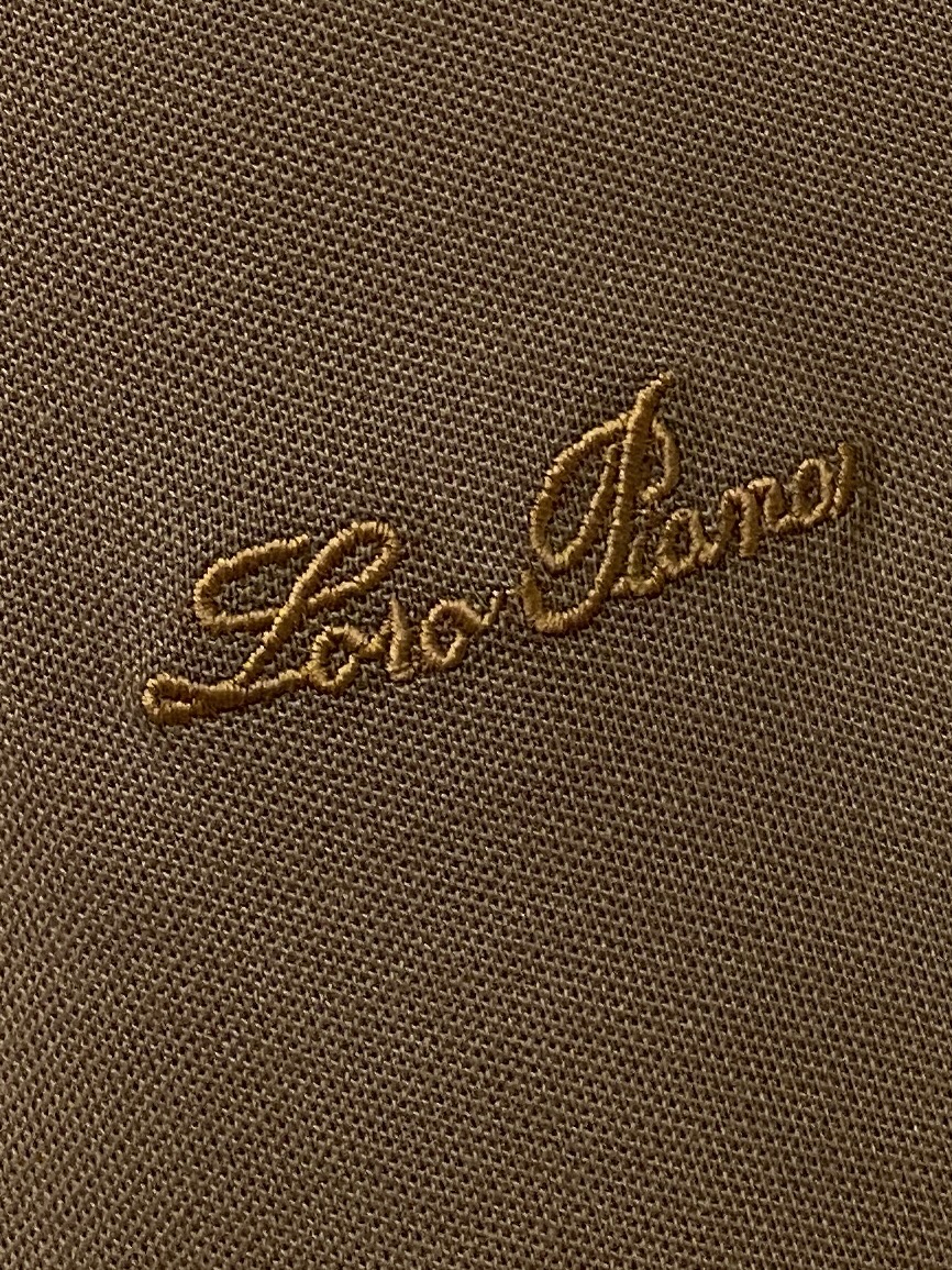 Loro Piana、2026新品短袖T恤，帅气时尚，胸前精致刺绣字母logo，简约百搭款。面料棉 不仅