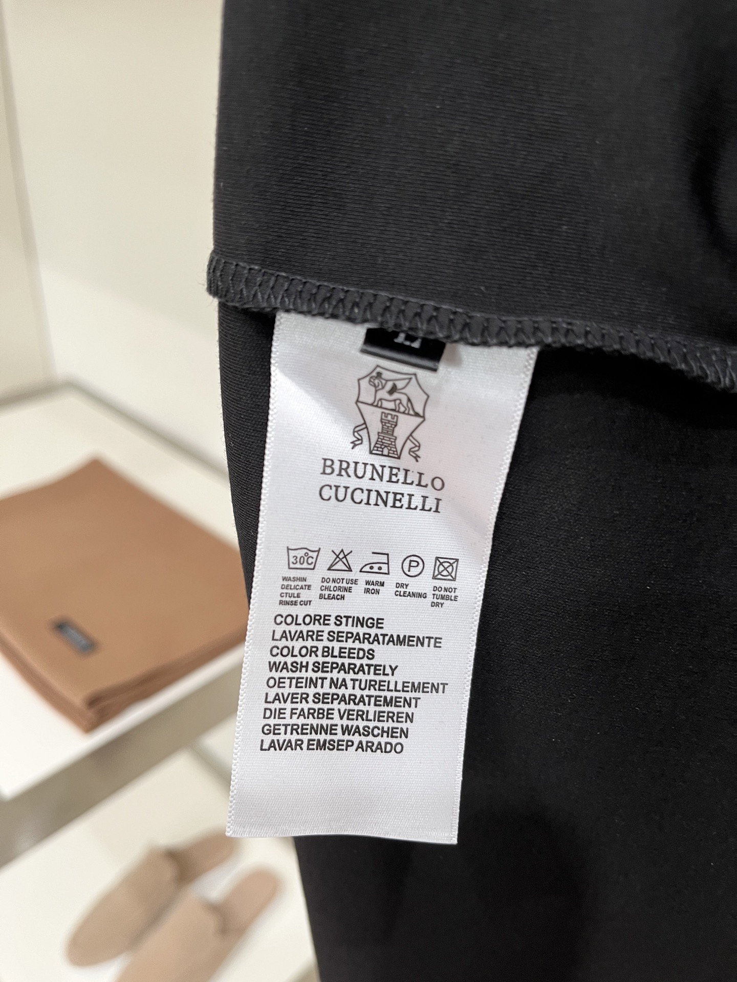 Brunello Cucinelli、2026新品短袖T恤，帅气时尚，胸前精致刺绣图案logo，简约百搭