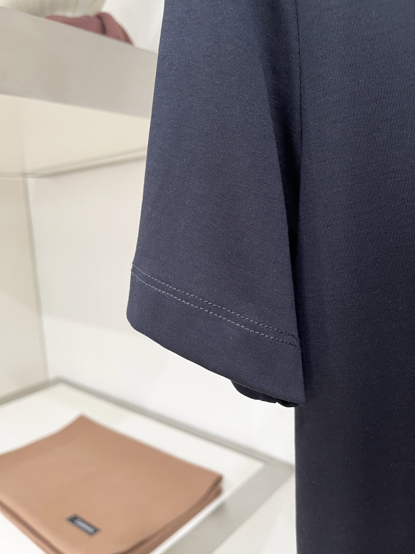 Brunello Cucinelli、2026新品短袖T恤，帅气时尚，胸前精致刺绣图案logo，简约百搭