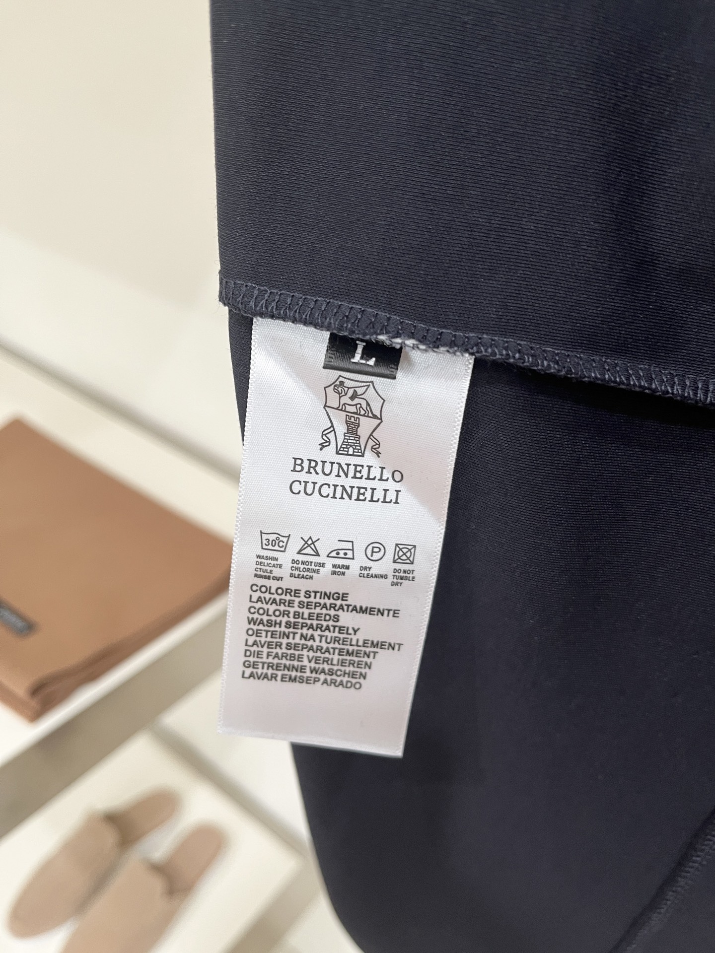 Brunello Cucinelli、2026新品短袖T恤，帅气时尚，胸前精致刺绣图案logo，简约百搭