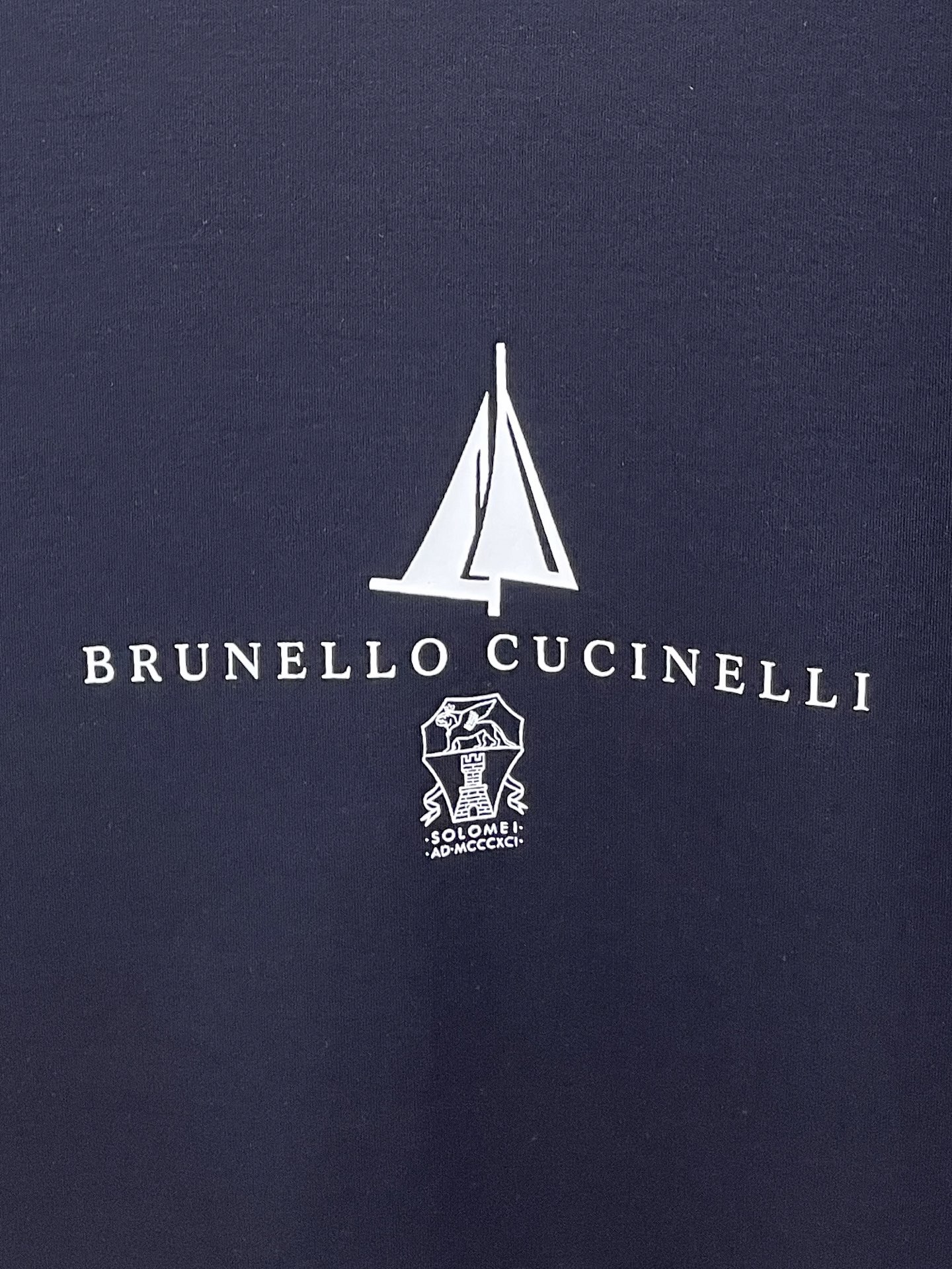 Brunello Cucinelli、2026新品短袖T恤，帅气时尚，胸前精致刺绣图案logo，简约百搭