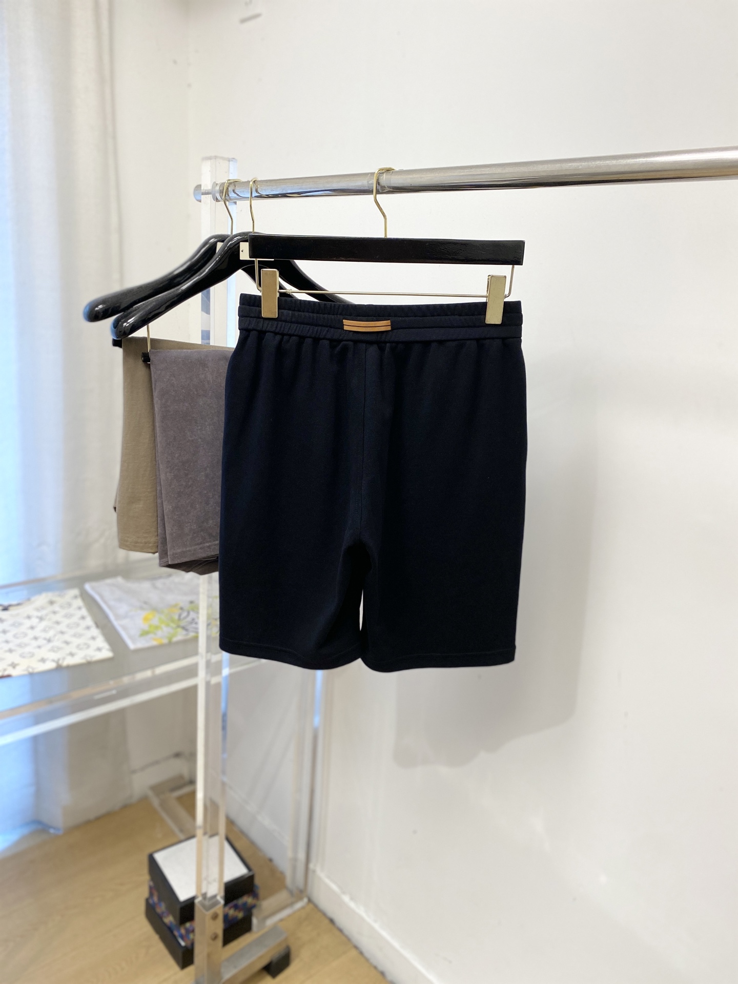 Loro piana、2026爆款休闲短裤 高弹显瘦必爆简约百搭爆款，做工精细，每一针都看得到用心，超多