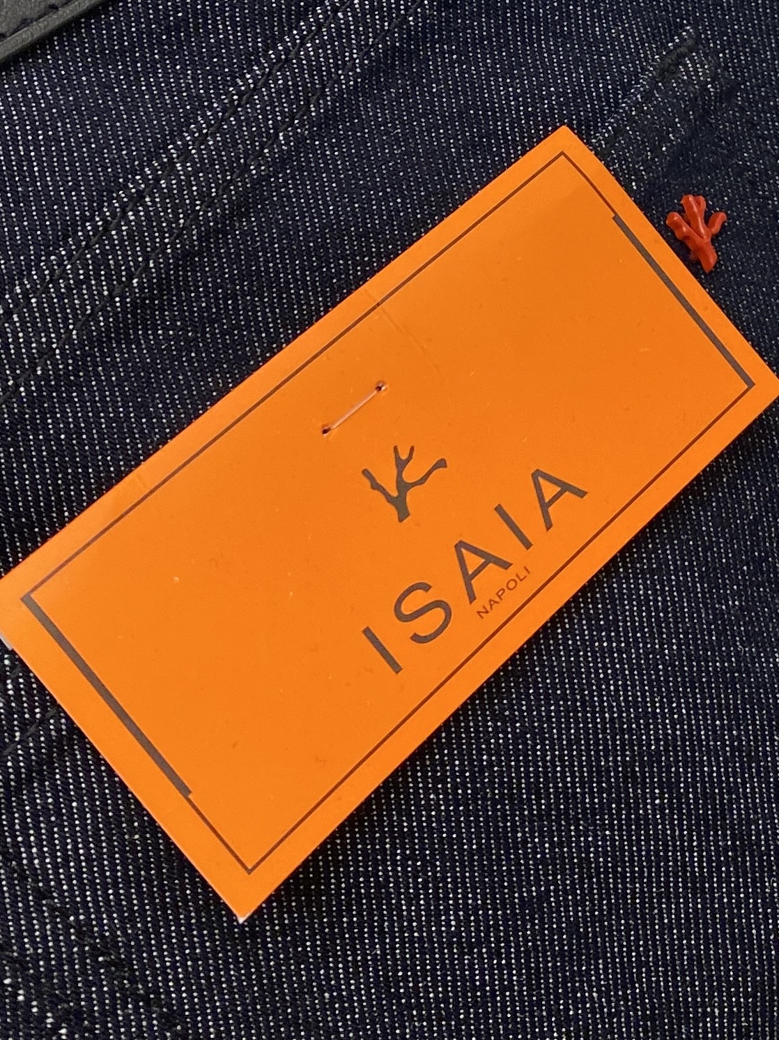 ISAIA、2026最新品，专柜同步有售，原单狠货，水洗休闲牛仔裤，进口原版水洗弹力面料，舒适有弹性，原