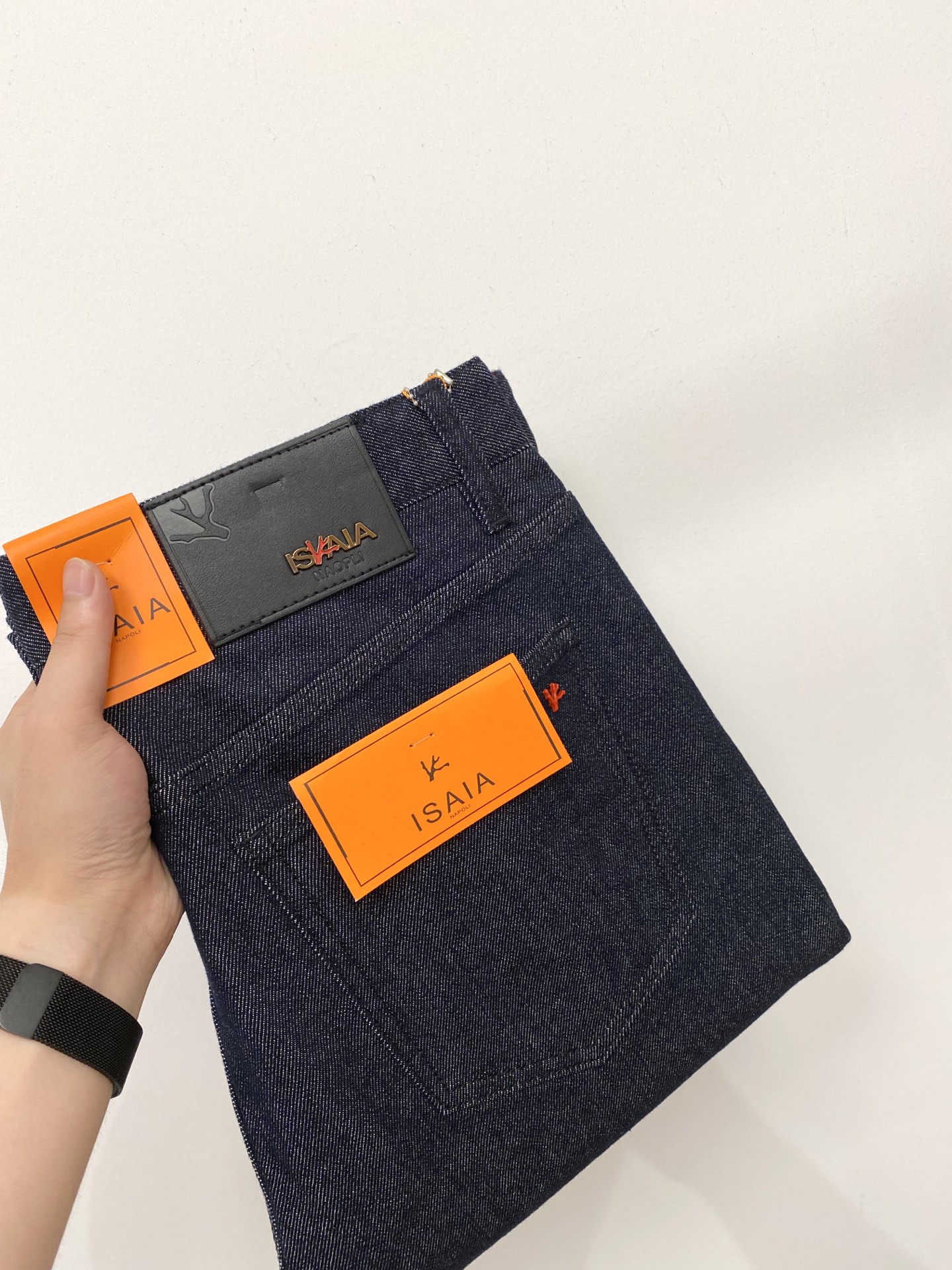 ISAIA、2026最新品，专柜同步有售，原单狠货，水洗休闲牛仔裤，进口原版水洗弹力面料，舒适有弹性，原