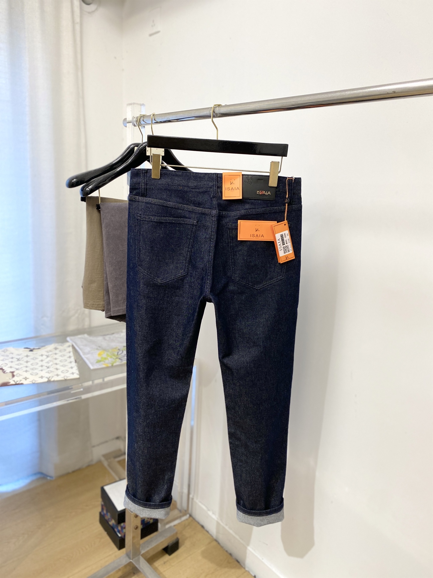 ISAIA、2026最新品，专柜同步有售，原单狠货，水洗休闲牛仔裤，进口原版水洗弹力面料，舒适有弹性，原